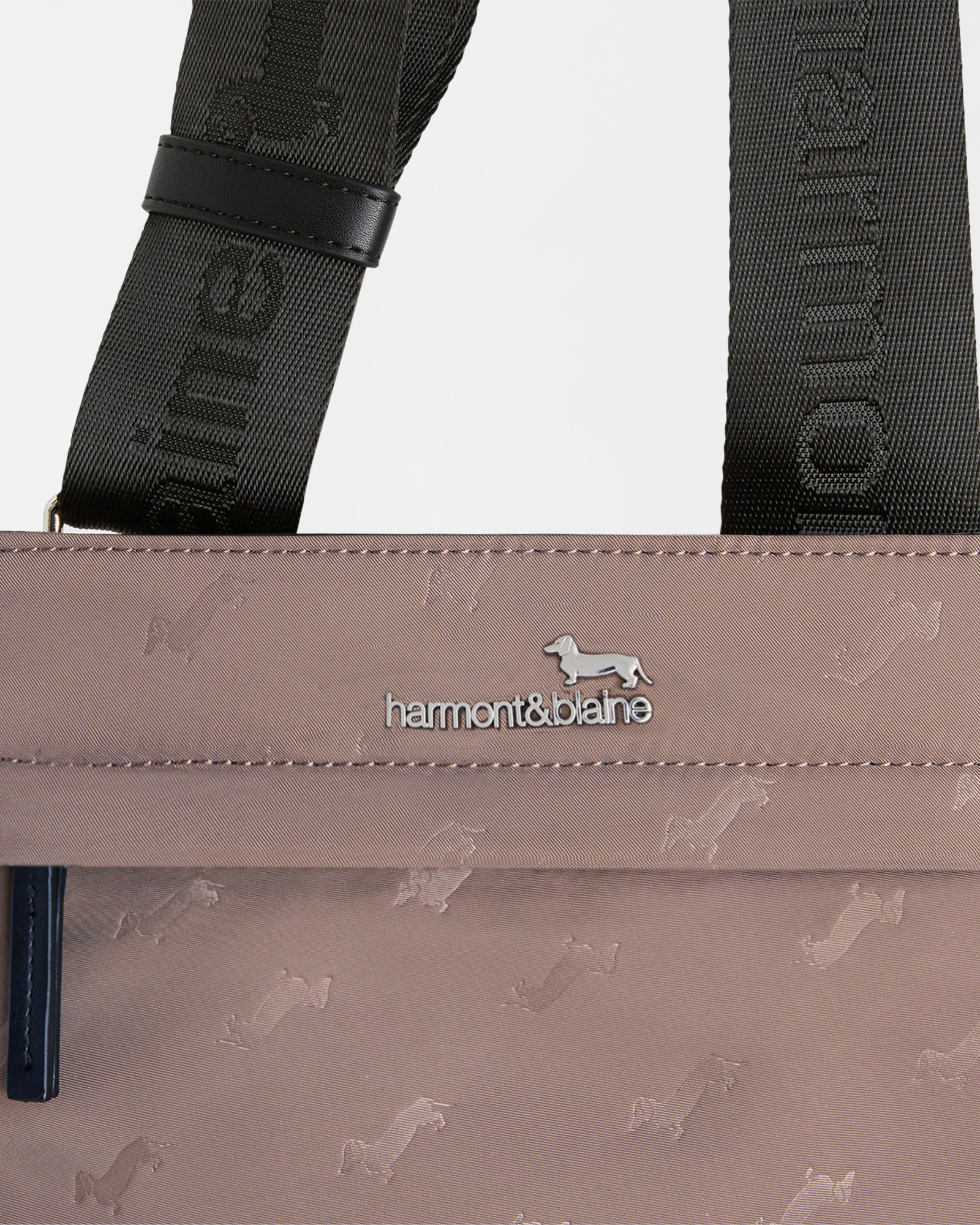 All-over dachshund cross-body bag, Beige, large image number 2