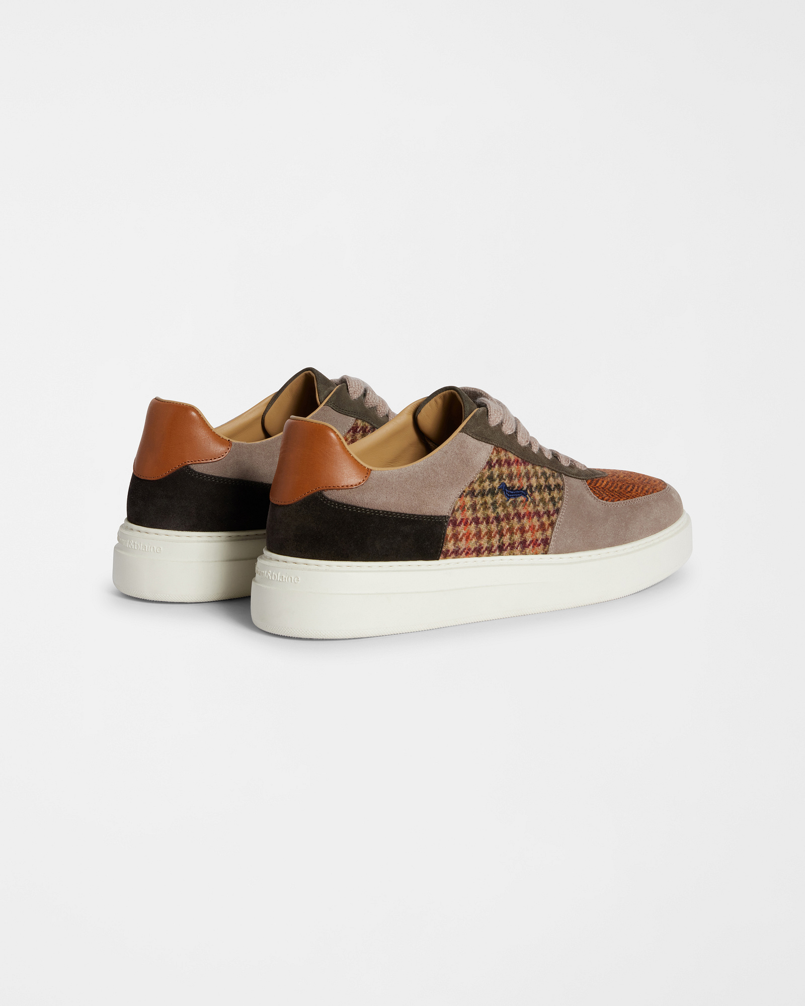 Colorful Craftsmanship Sneakers, Brown/Gray, large image number 2