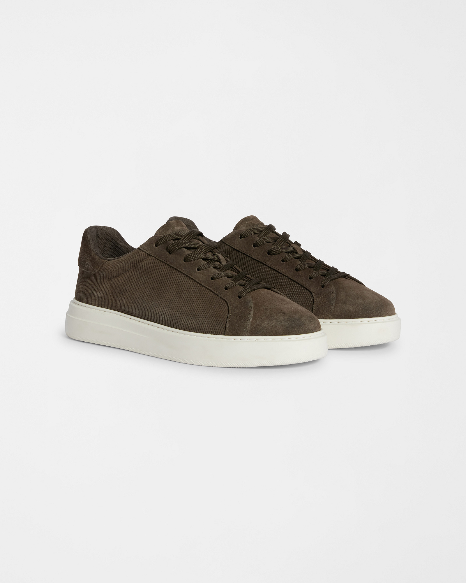 Suede sneakers