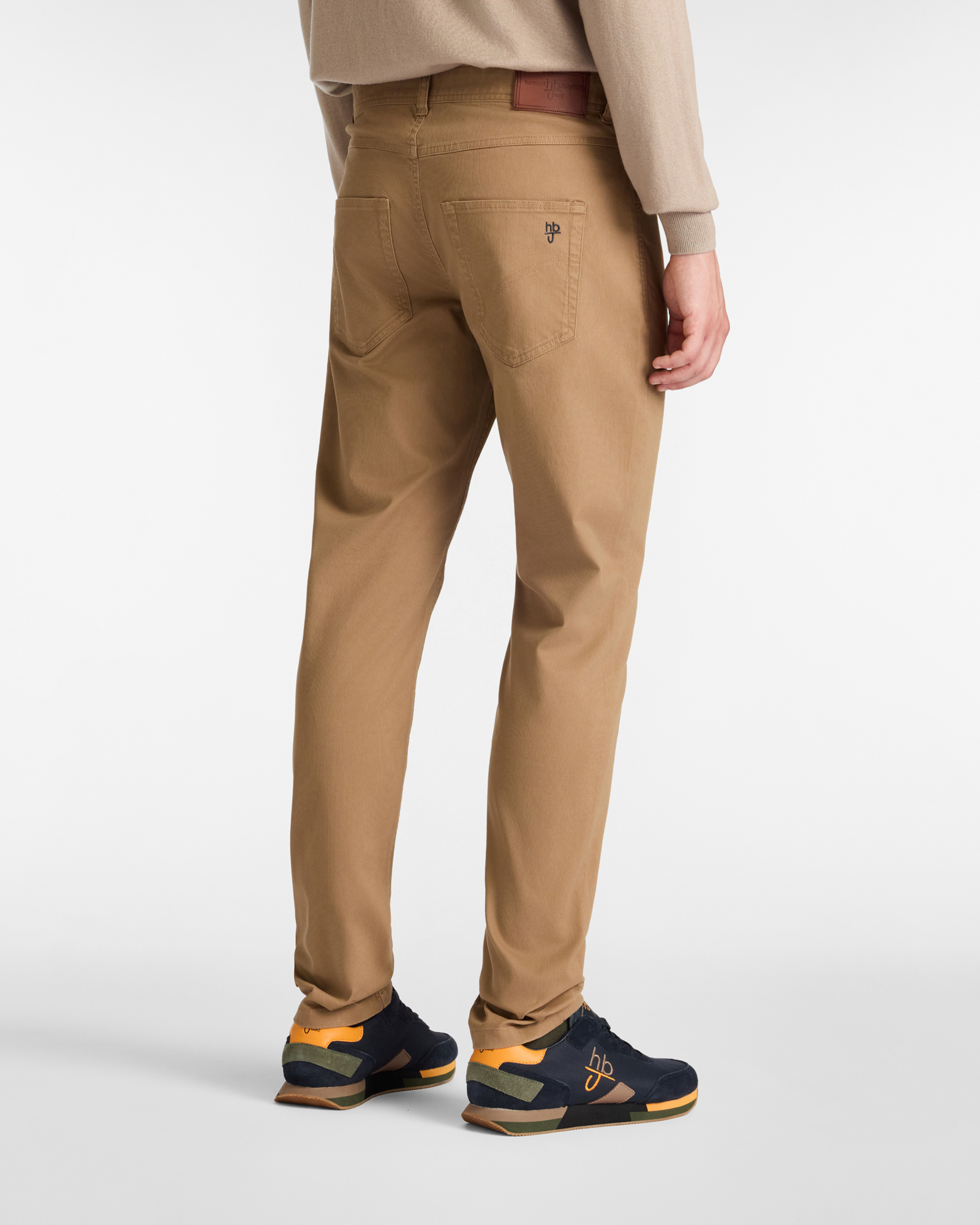 Pantaloni Cinque Tasche Narrow Fit, Marrone, large image number 1