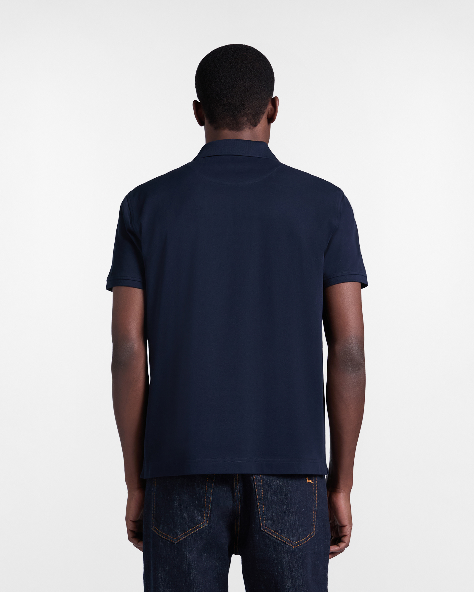 Men's basic piqu&eacute; polo shirt
