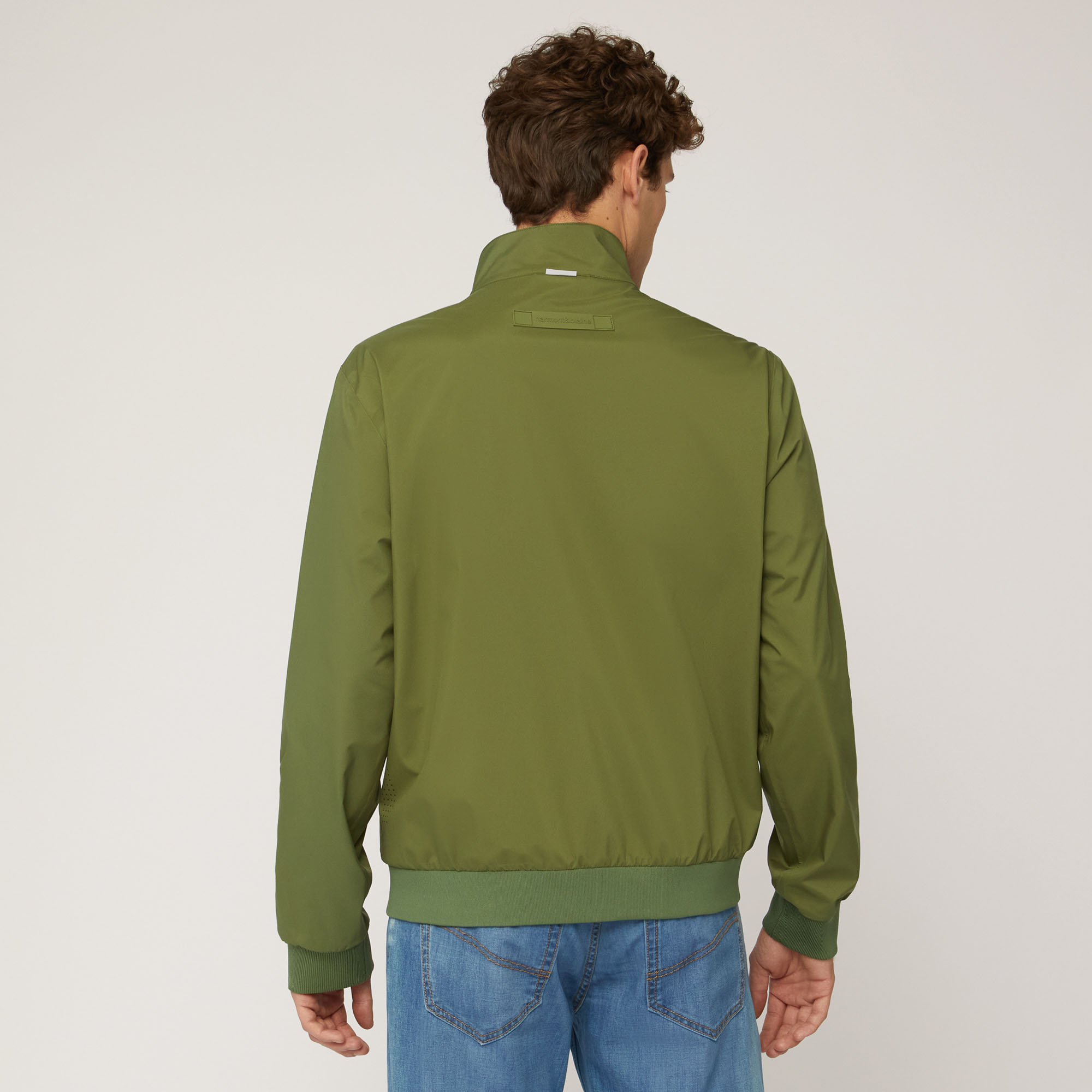 Giubbotto In Softshell, Verde, large image number 1