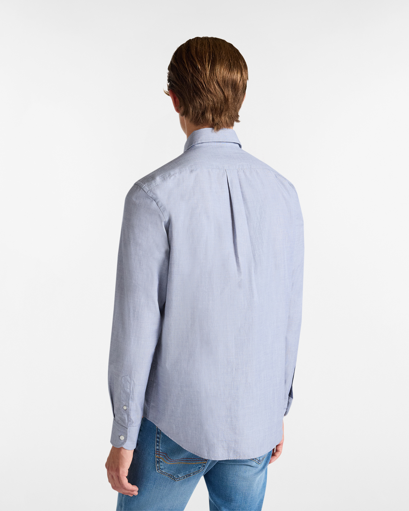 Regular Cotton Shirt with Dachshund