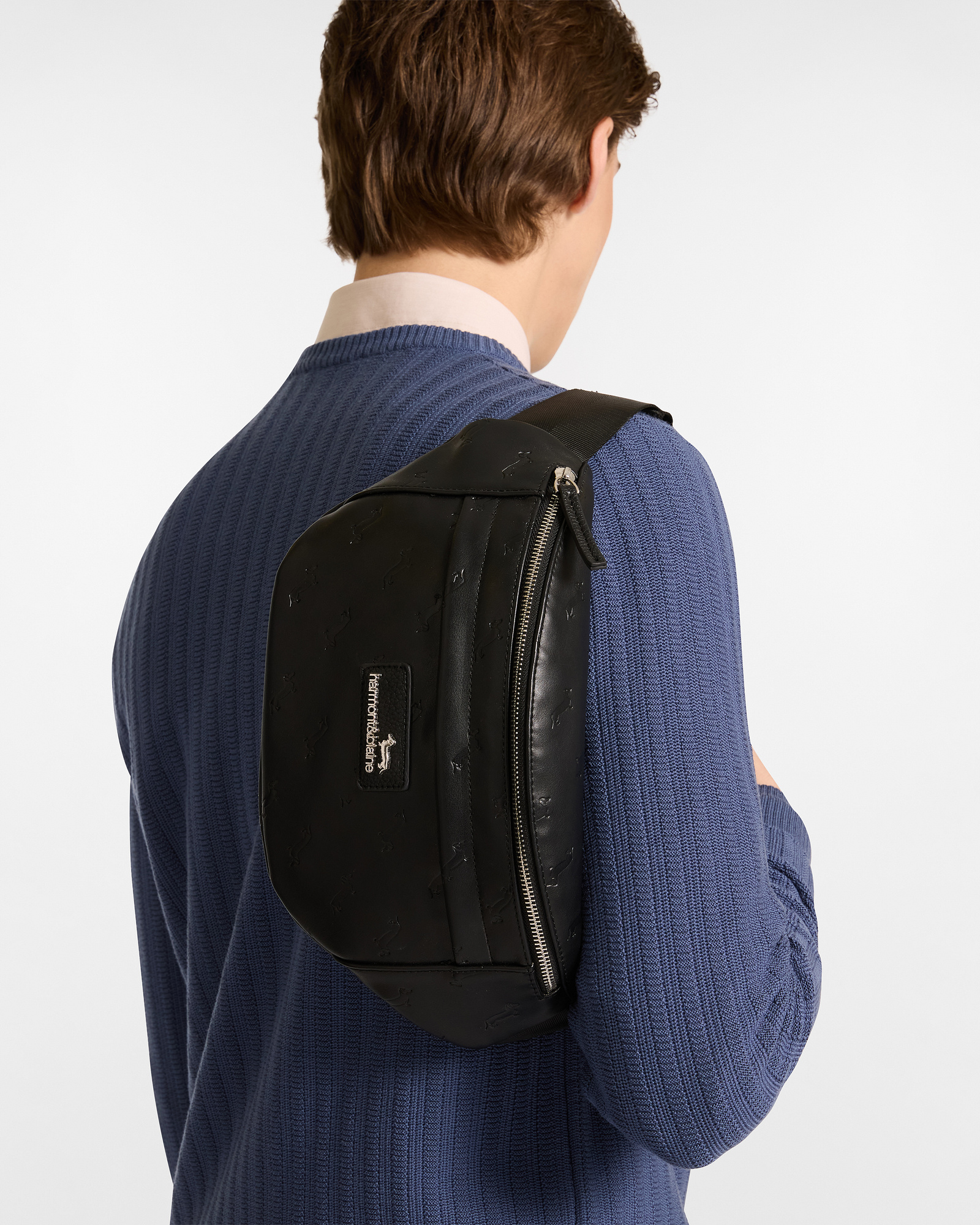 Blaine All-Over Belt Bag, Black, large image number 3