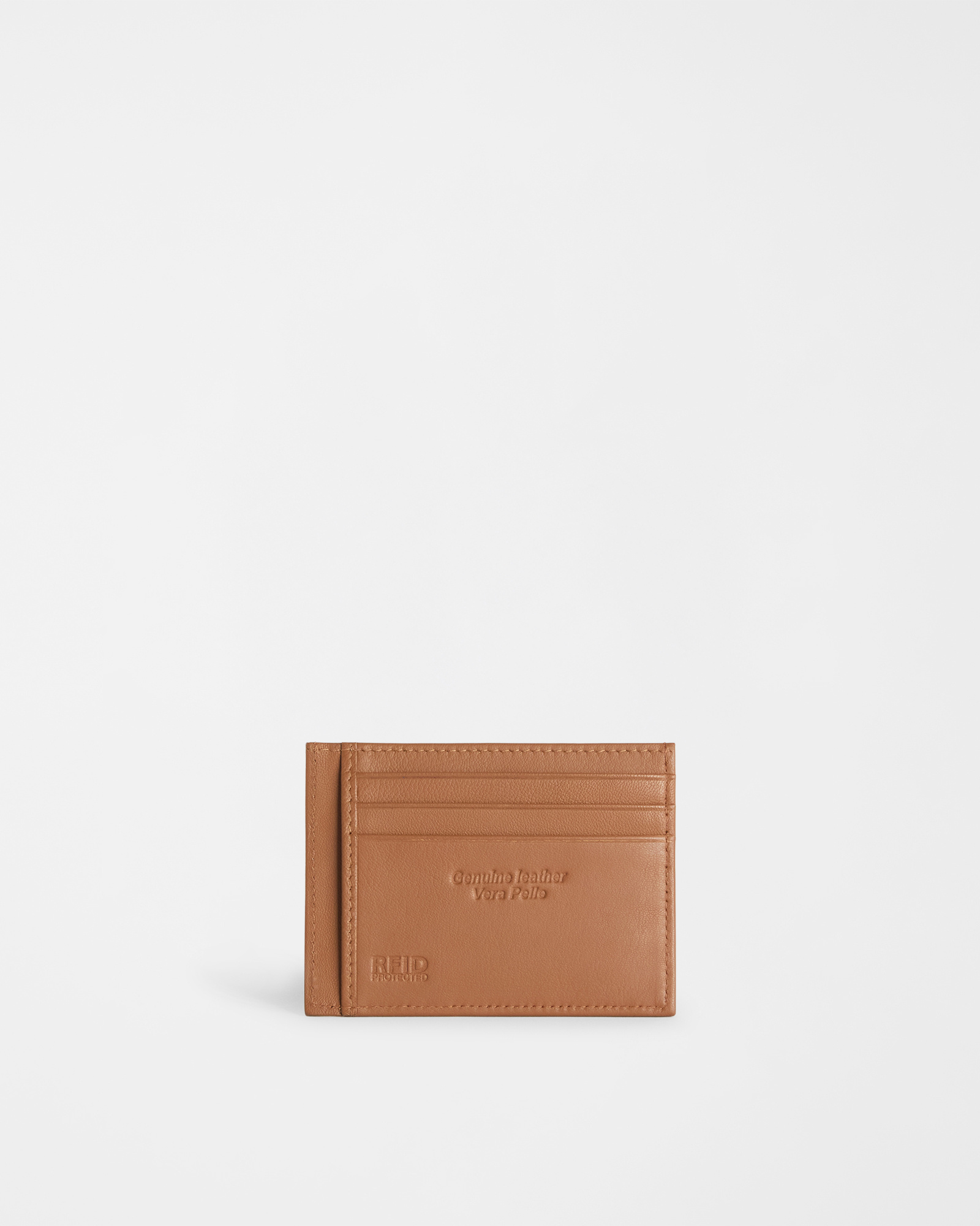 Men's leather card holder