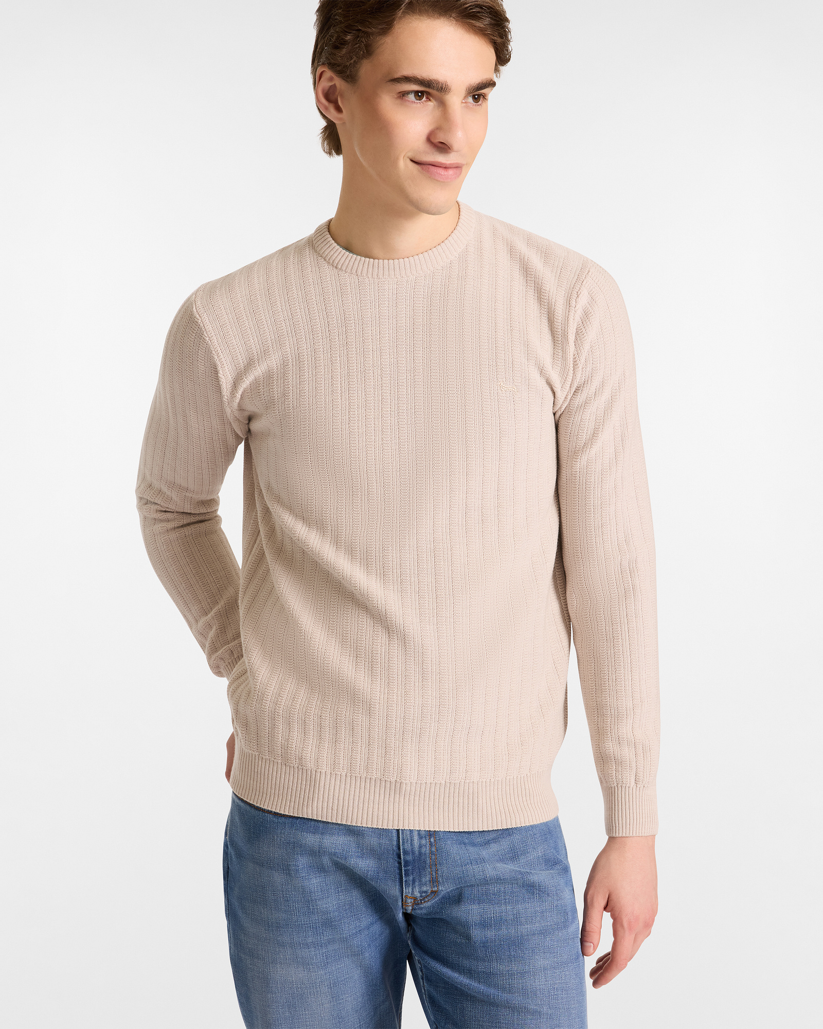 Pullover In Lana A Coste
