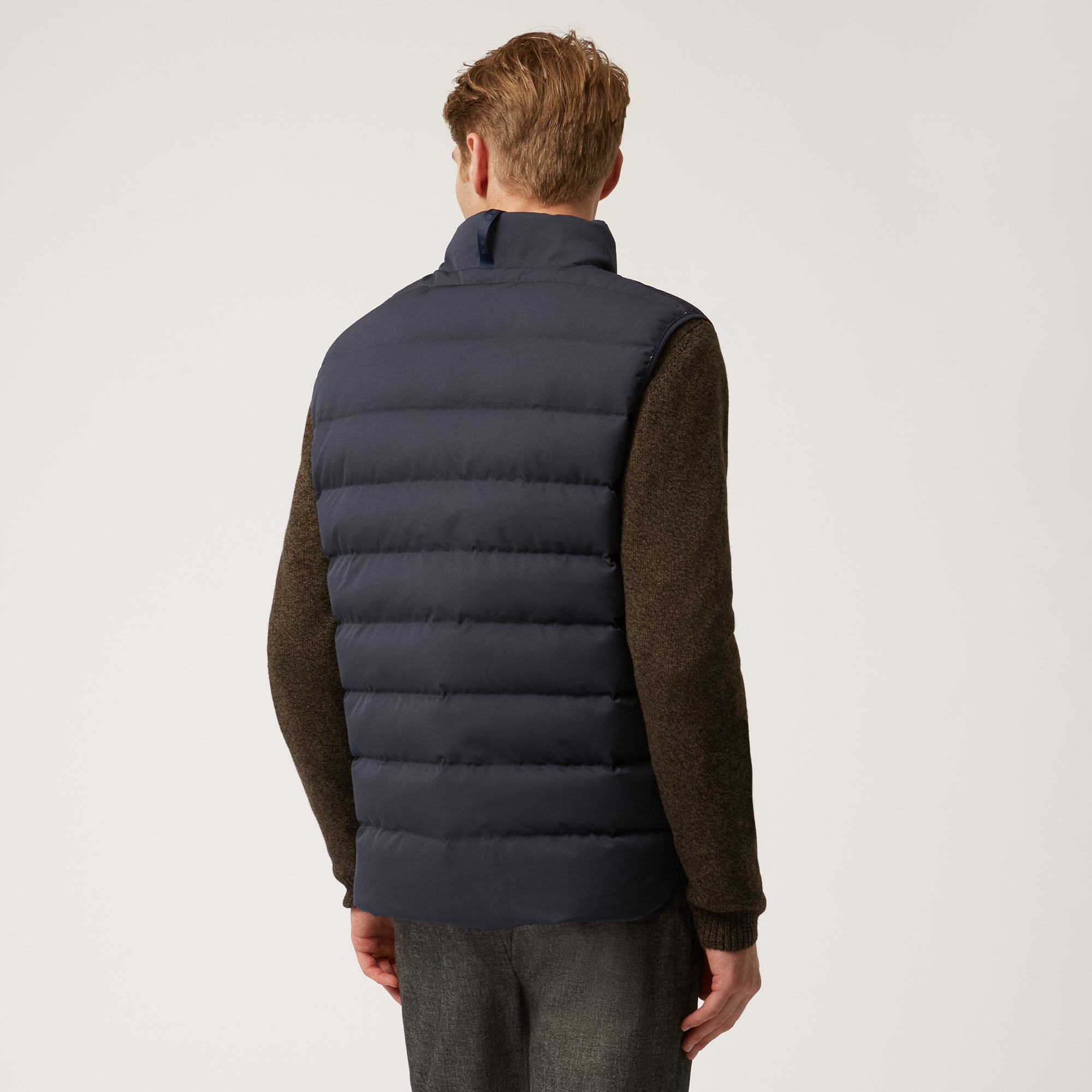 Art Academy Reversible Padded Vest, Brown, large image number 1