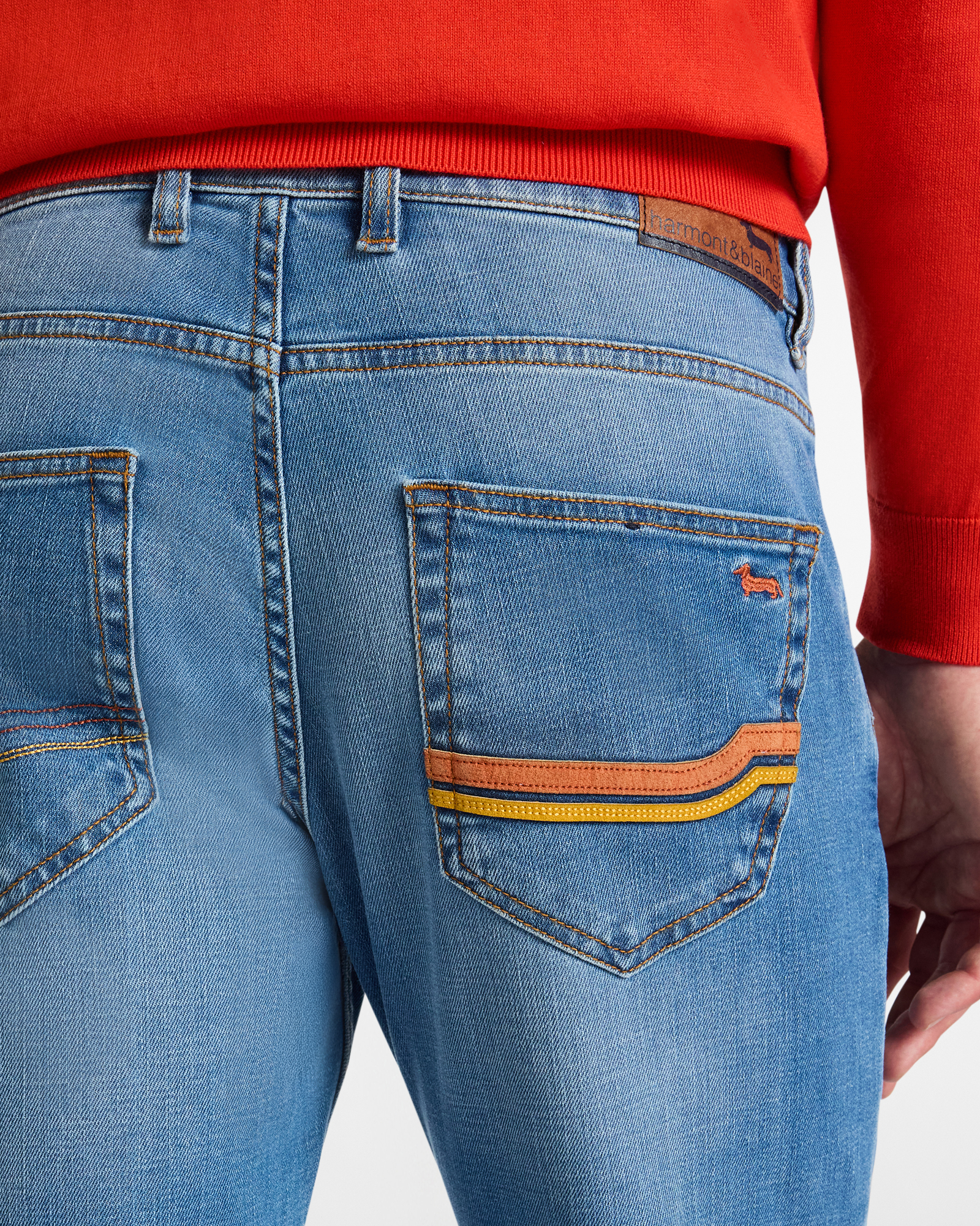 Onda Narrow Fit Jeans, Denim Blue, large image number 2