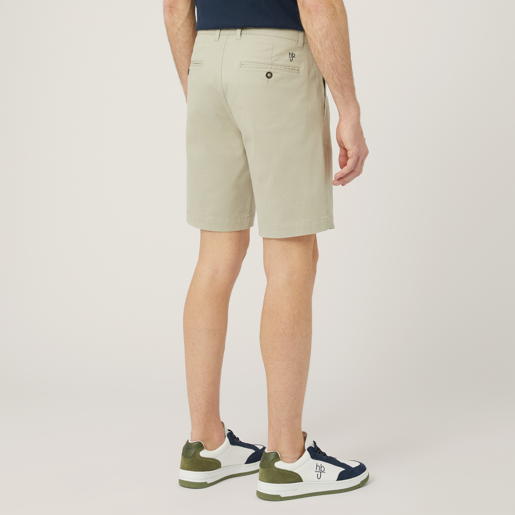 Bermuda Chino In Twill, Beige, large image number 1