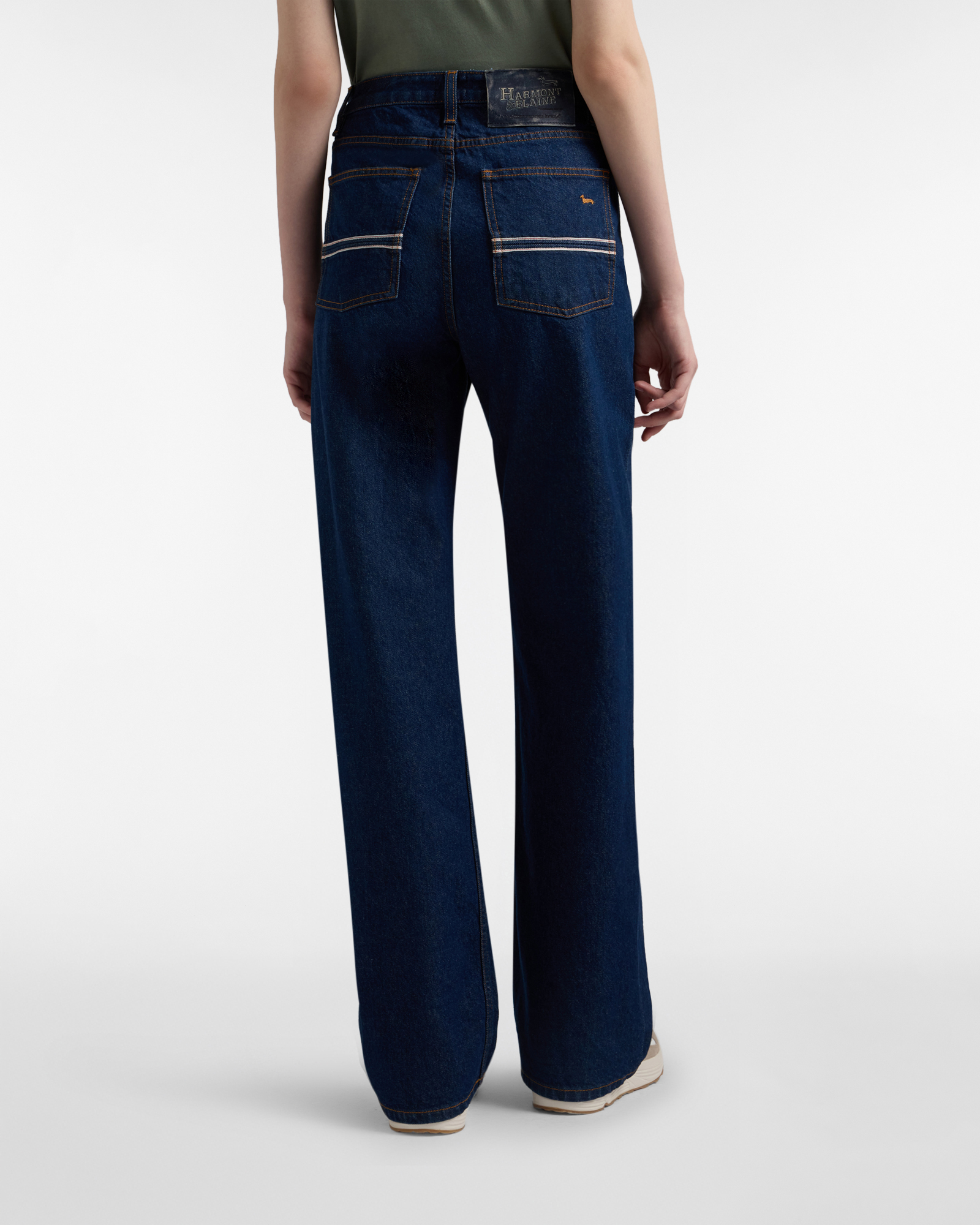 Women's jeans in selvedge denim