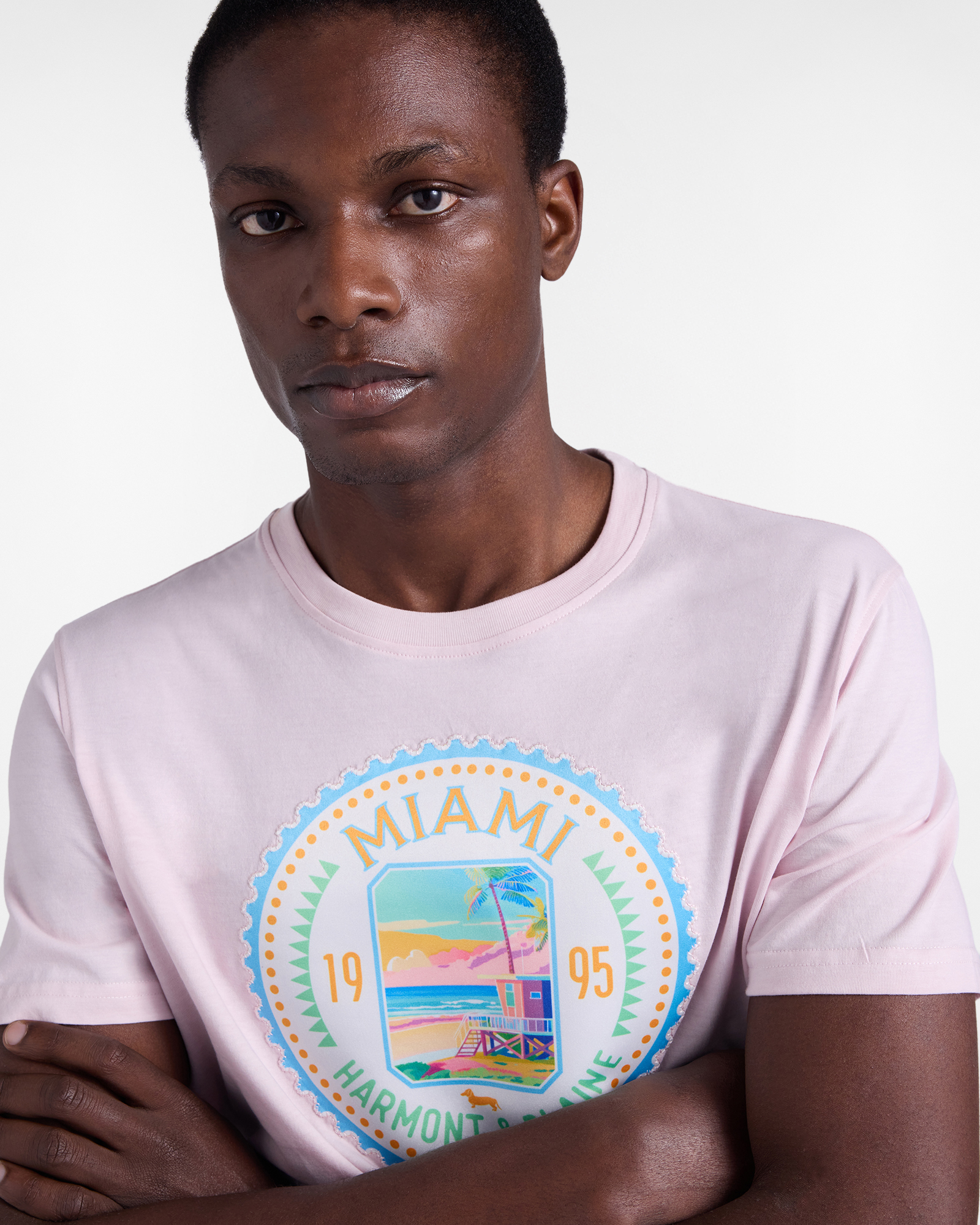 Postcard capsule T-shirt, Red, large image number 2