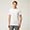 Camiseta Essentials de algodón liso, Blanco, swatch