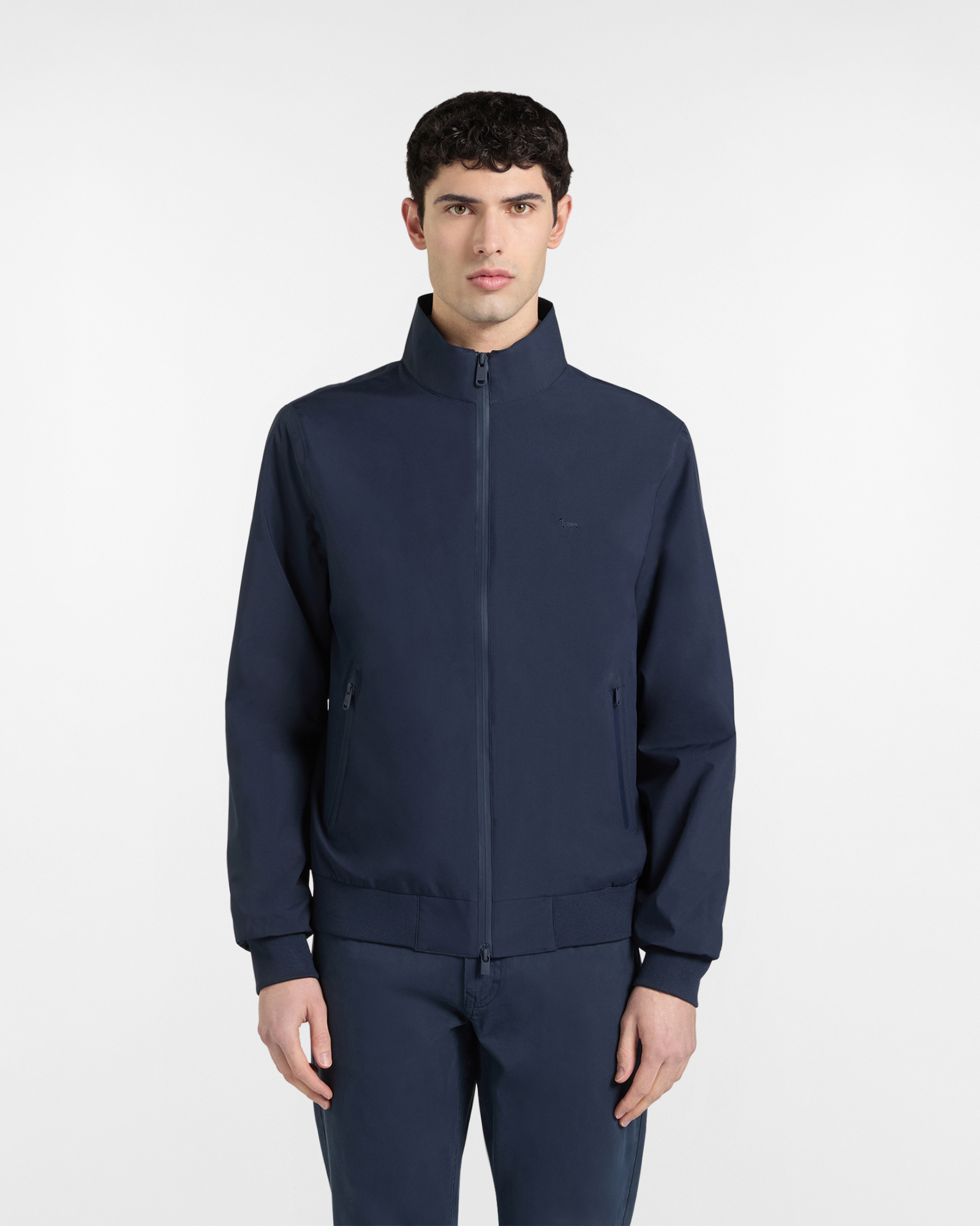 Harmont&Blaine - Giubbotto in softshell, Uomo, Blu Navy, Taglia: 4XL