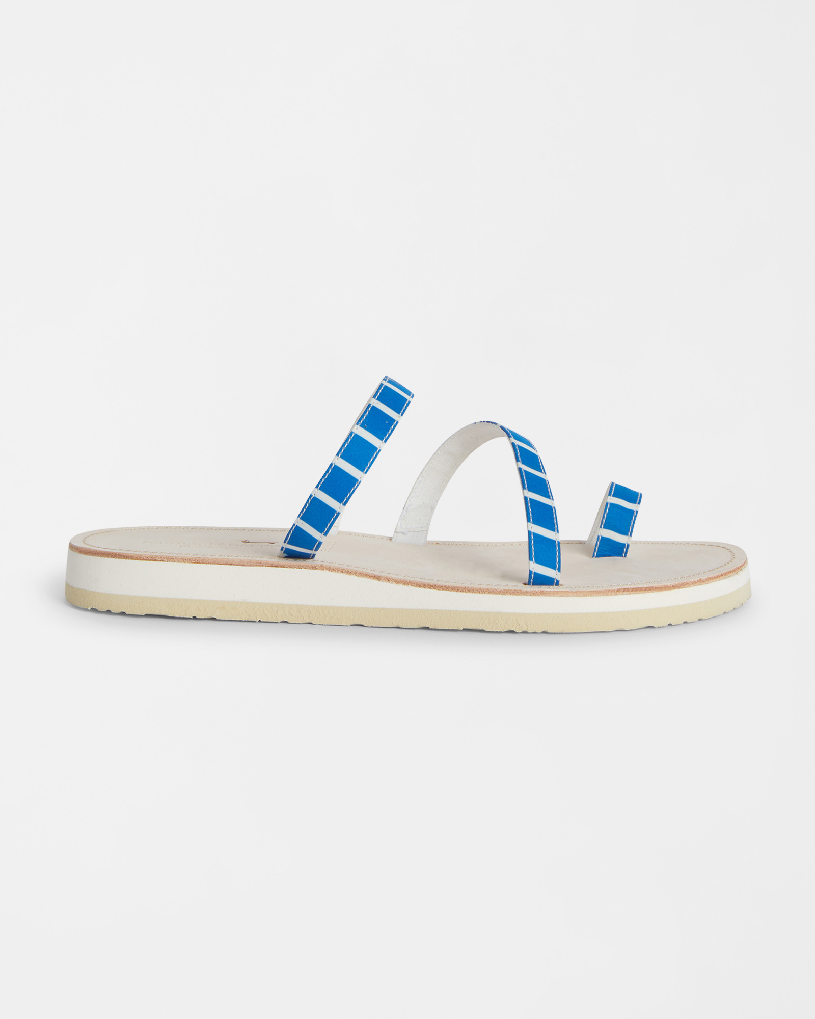 Leather Sandals with Print