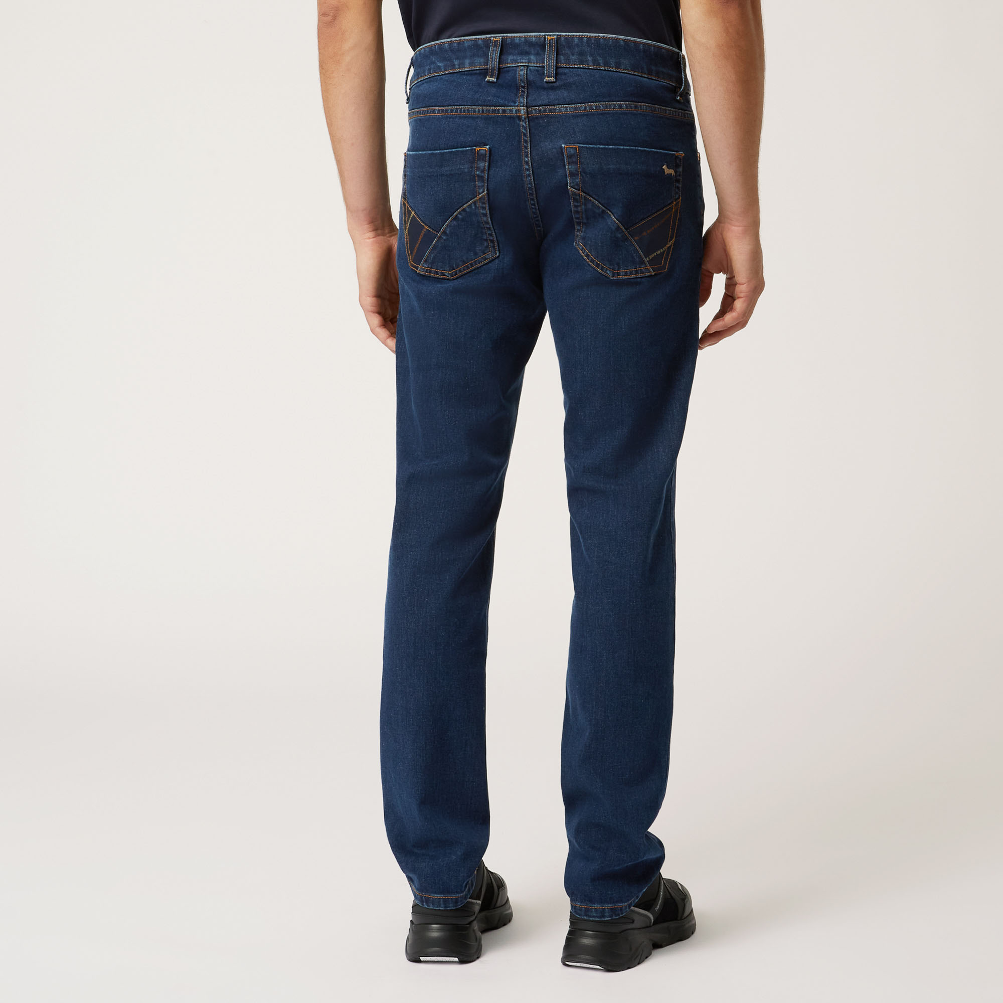 Five-Pocket Pants With Custom Detail On The Back: Luxury