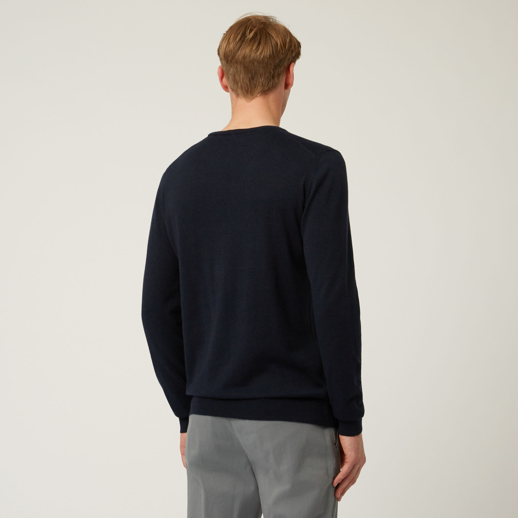 Essentials cotton and cashmere sweater