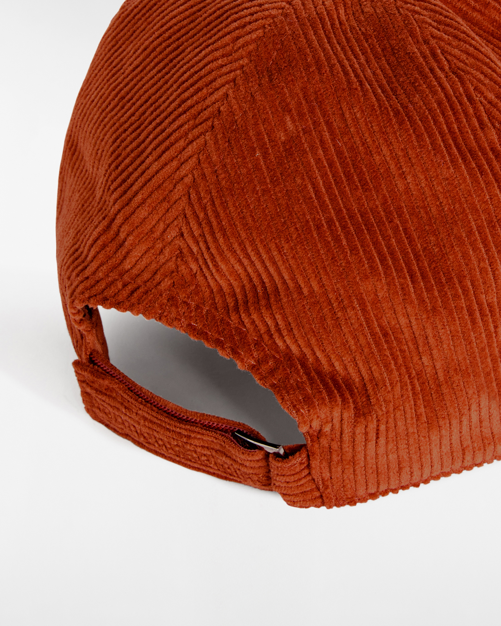Cappello In Velluto A Coste, Giallo Curry, large image number 2