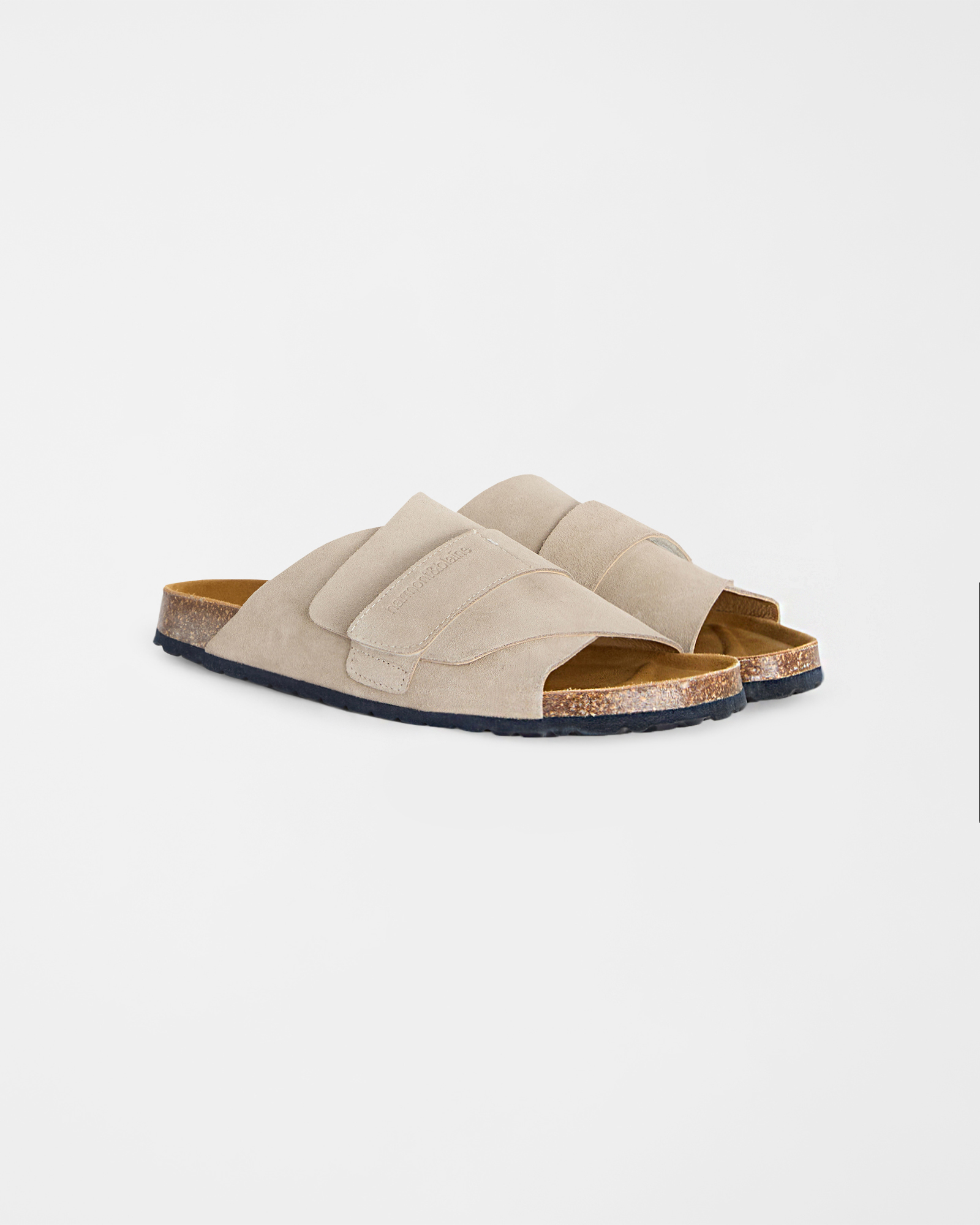 Suede sandal
