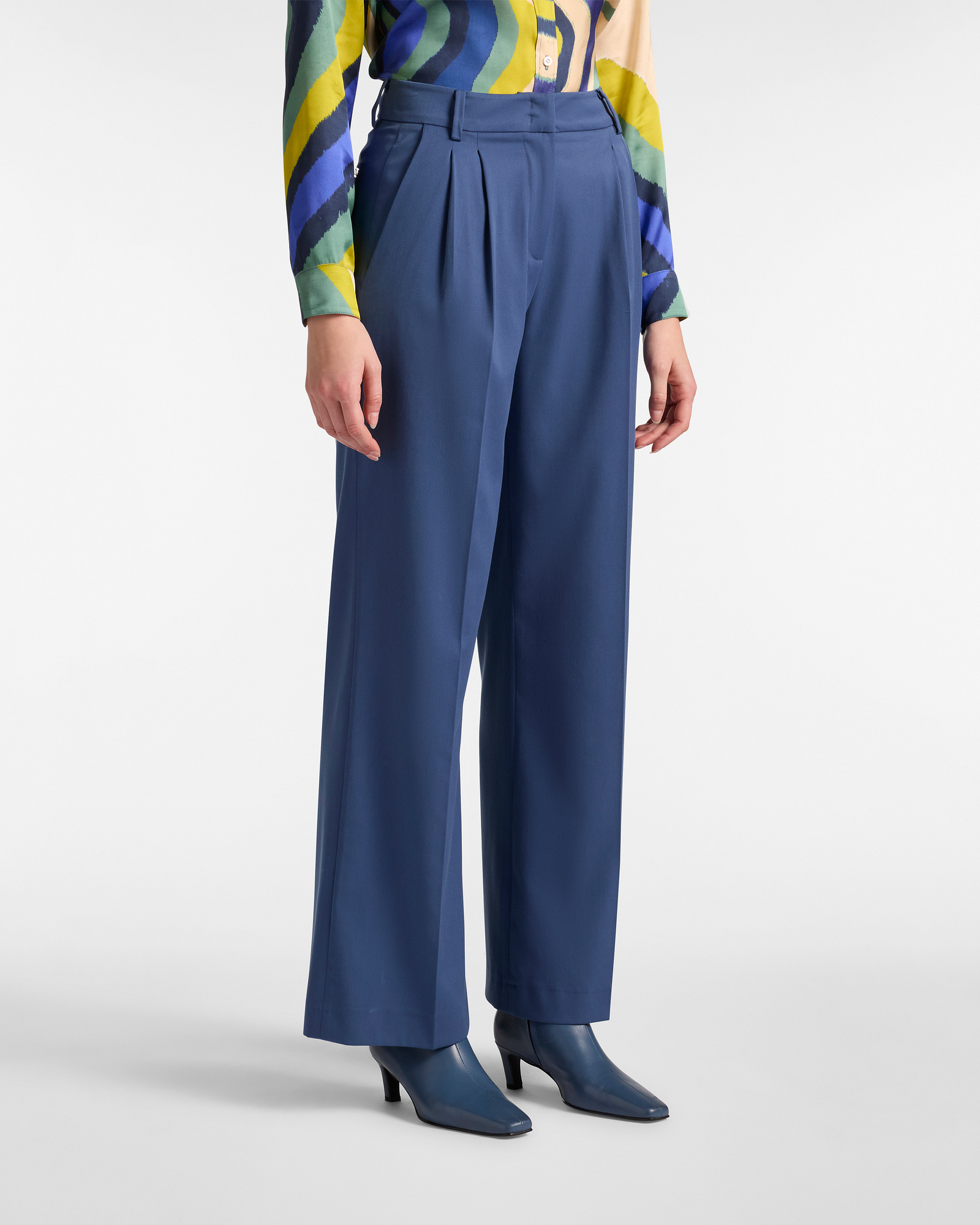 Soft Pleated Trousers
