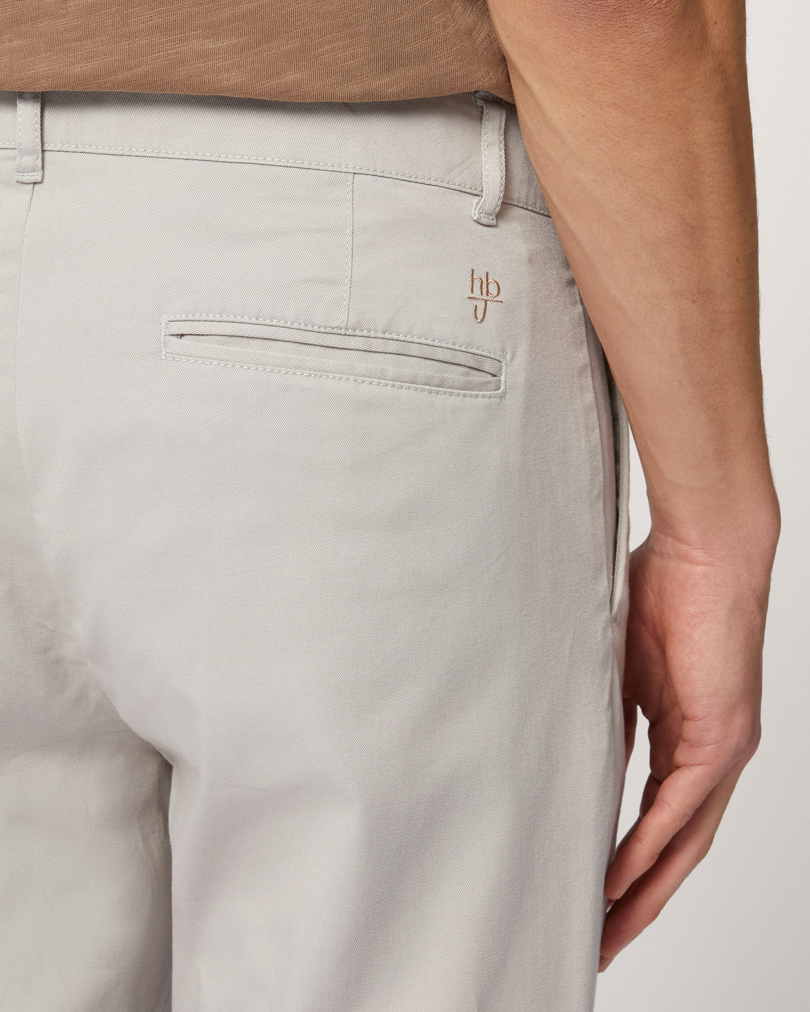 Carrot-Fit Chino Pants, Sand, large image number 2