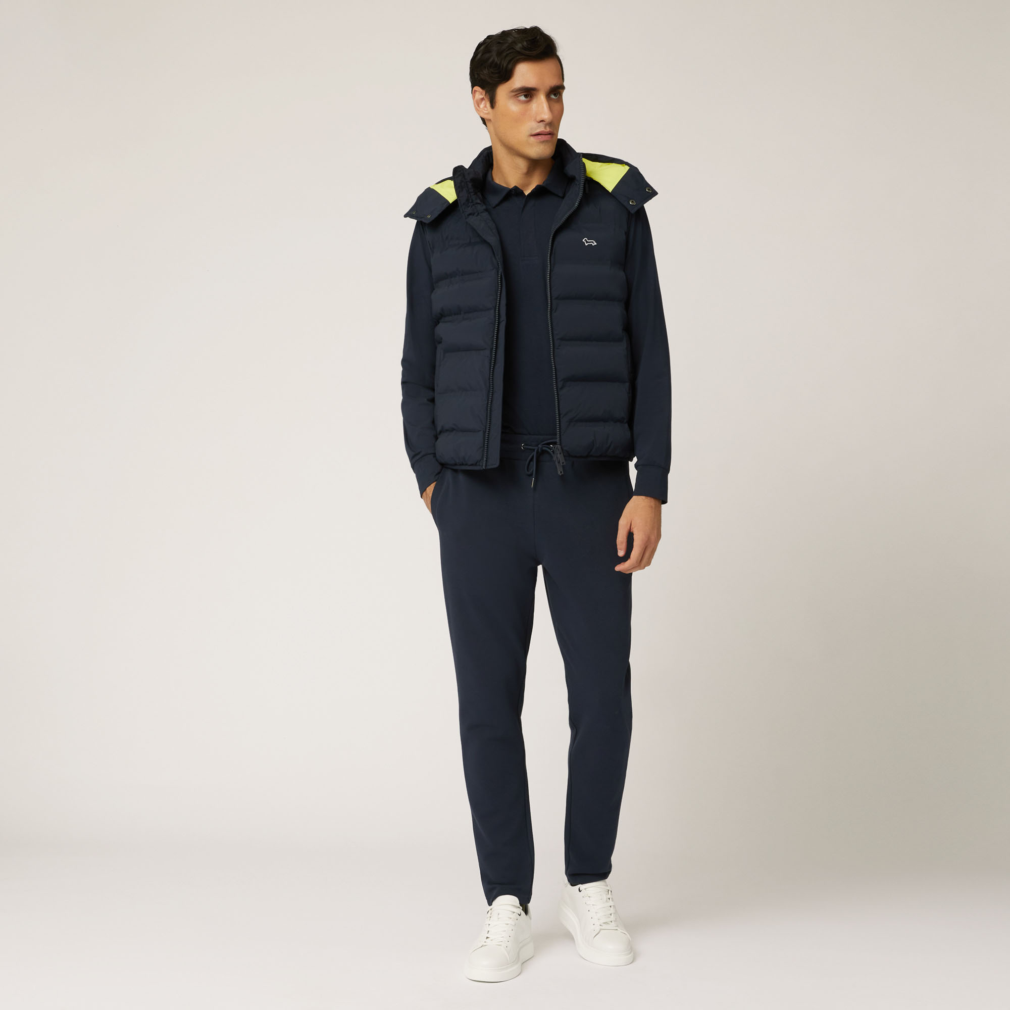 Thermofix-Quilted Gilet With Embroidery, Light Blue, large image number 3