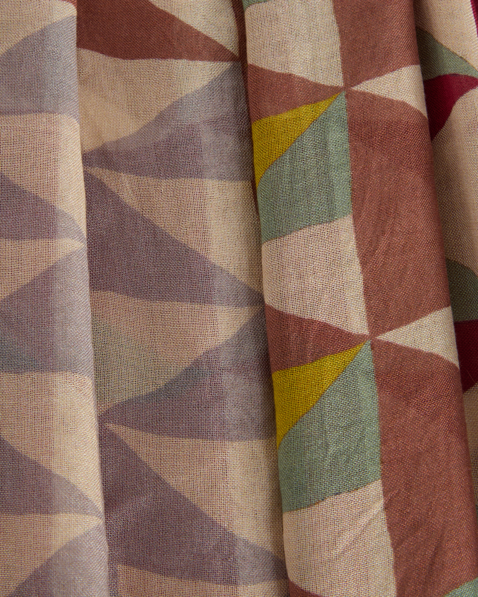 Sciarpa Stampa Geometrica