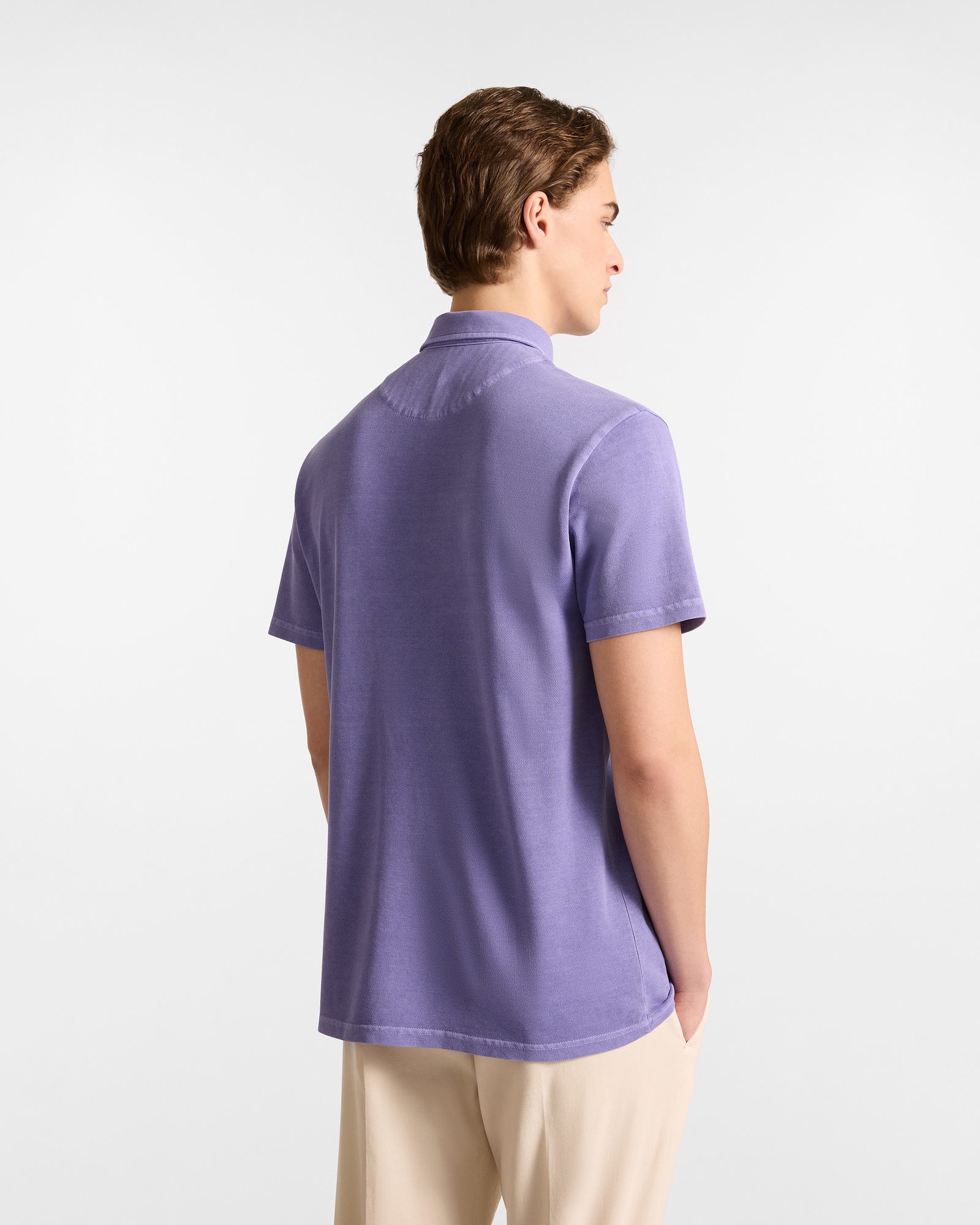 Cotton Polo with Dachshund