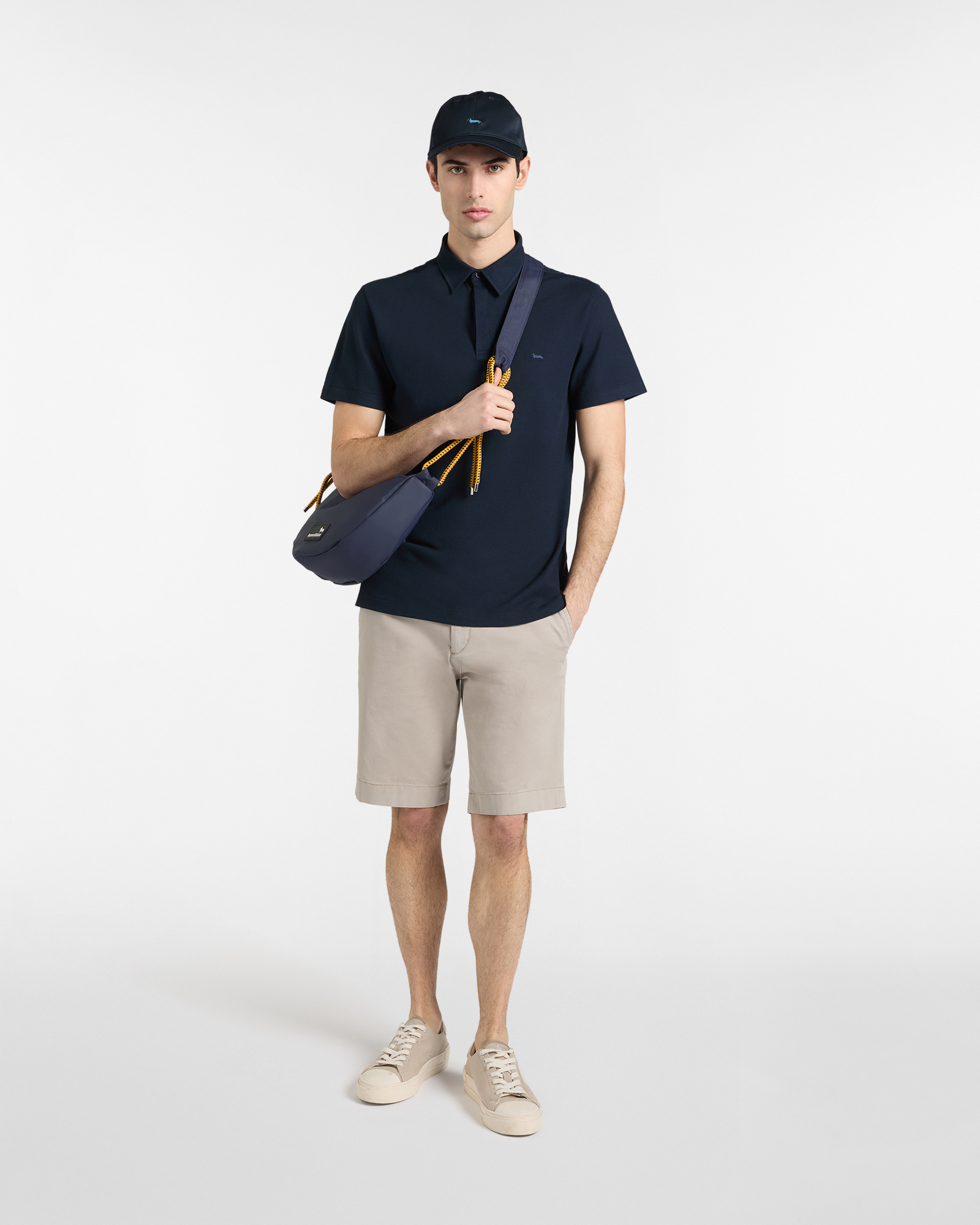 Polo B&aacute;sico, Azul, large image number 3