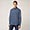 Camicia In Cotone Con Motivo Geometrico All-Over, Blu, swatch