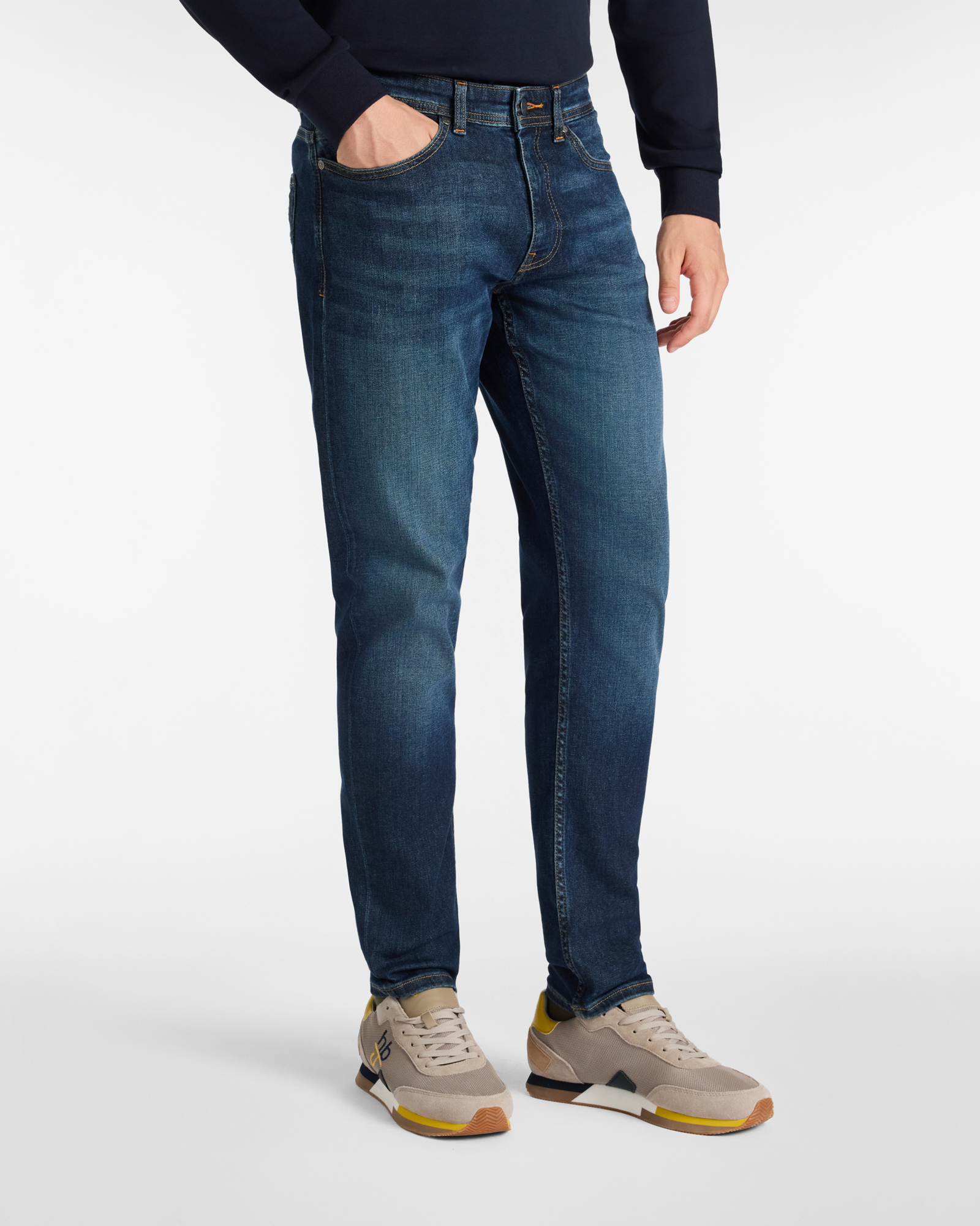 Jeans Cinque Tasche Narrow Fit in Denim Stretch