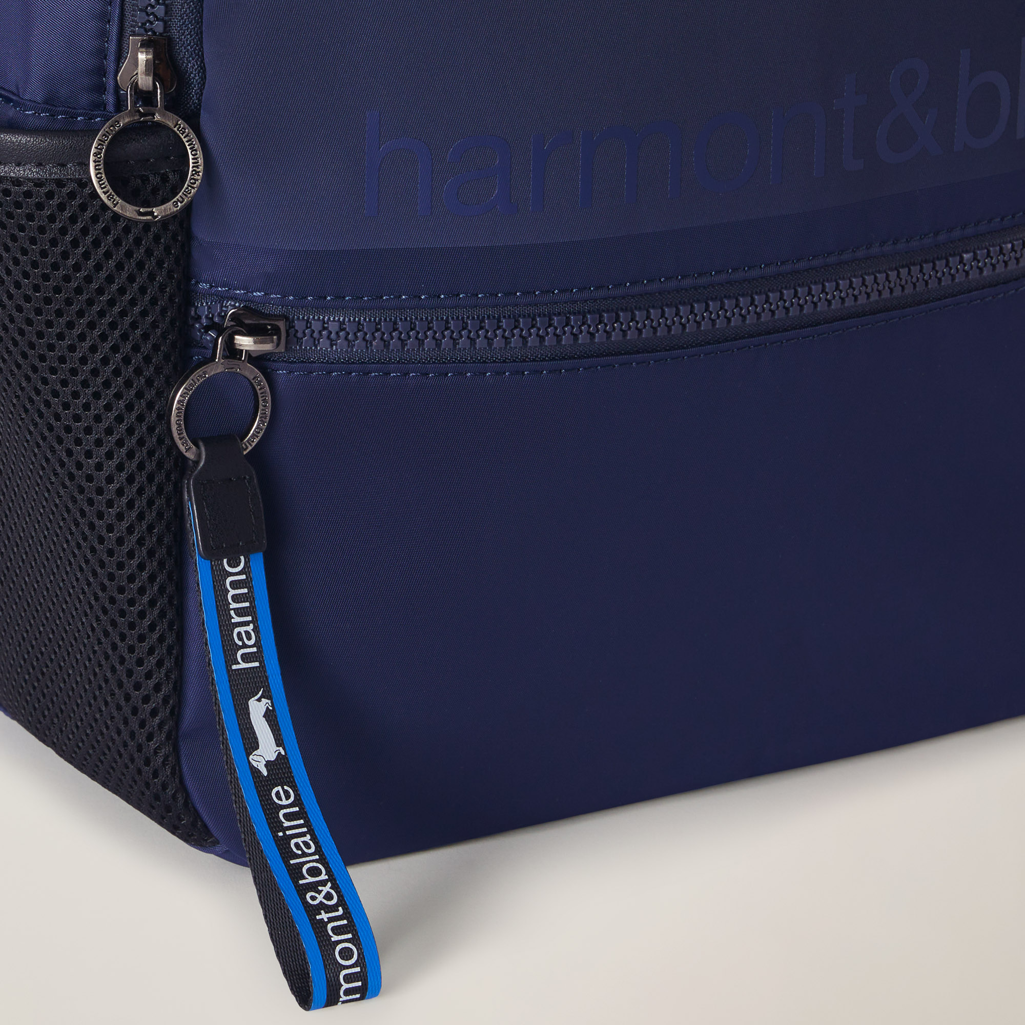 Backpack with Logo, Blue, large image number 2