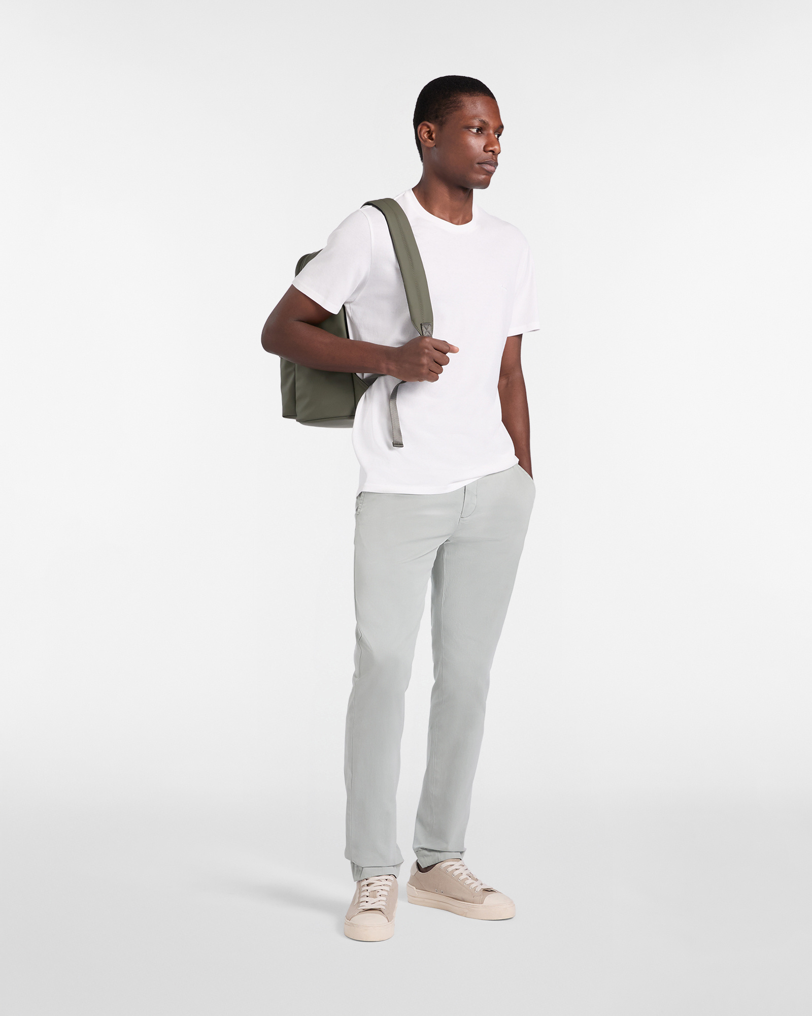 Regular-fit cotton T-shirt, White, large image number 3