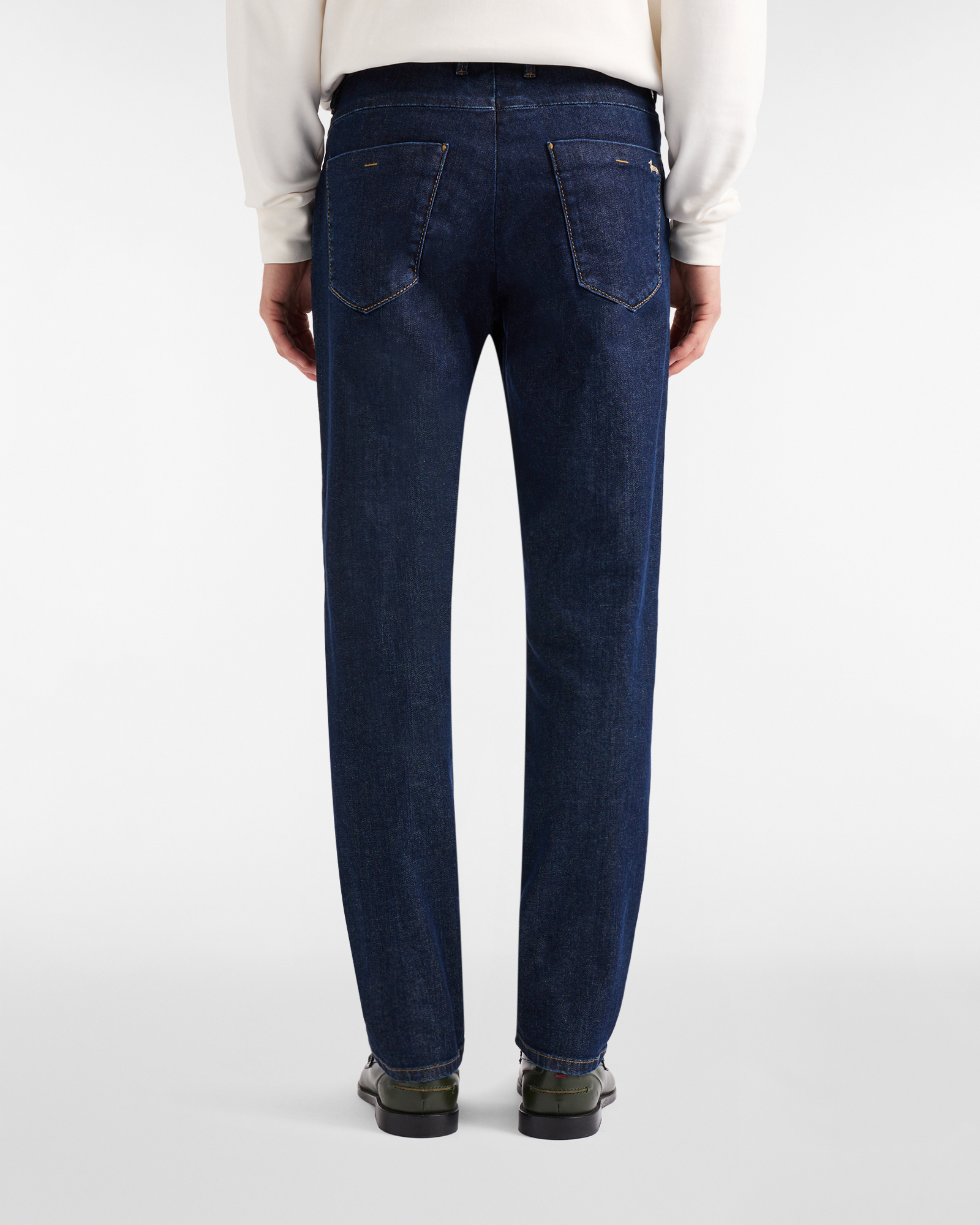 Semi-tailored five-pocket jeans