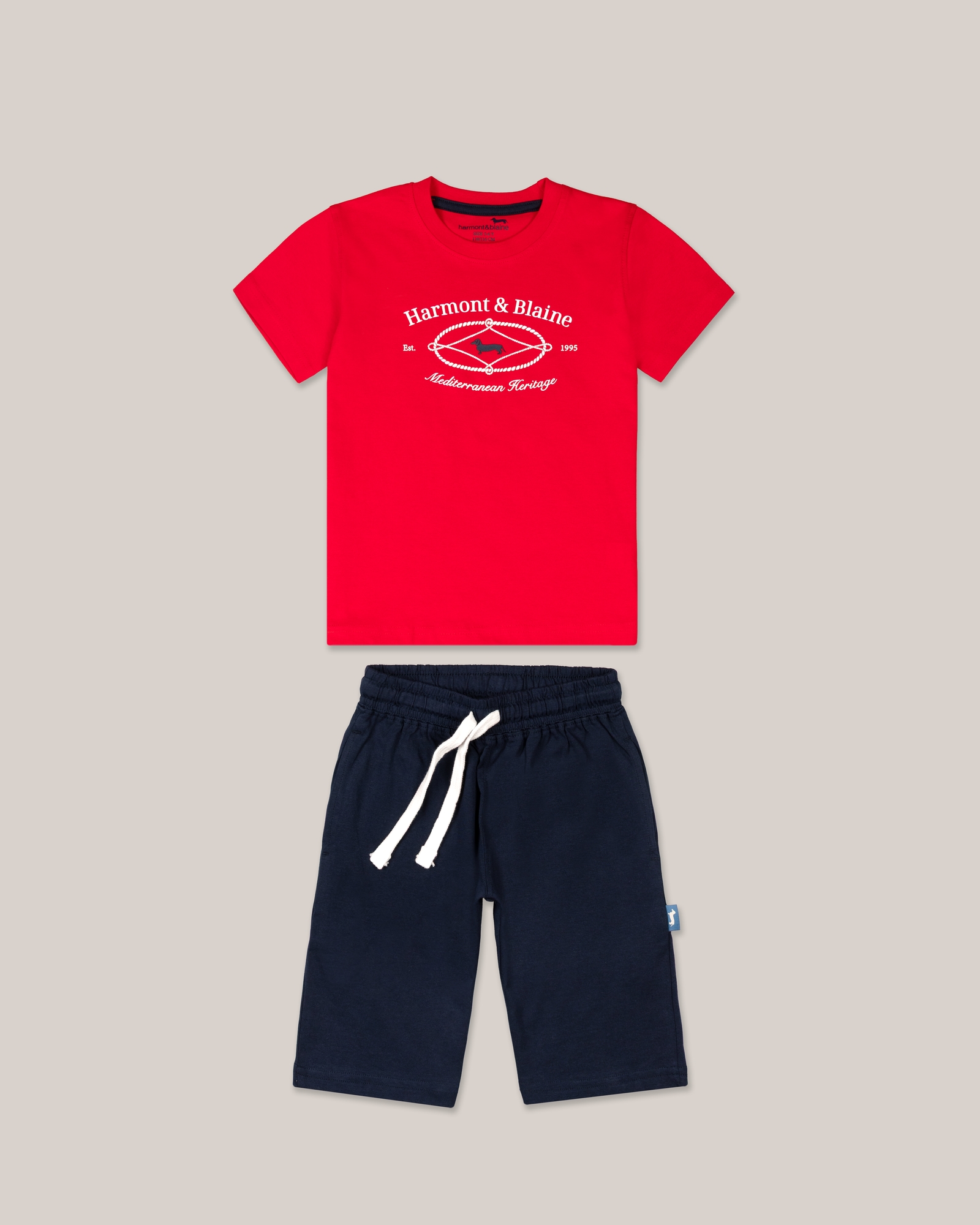 Jersey T-shirt and Shorts Set