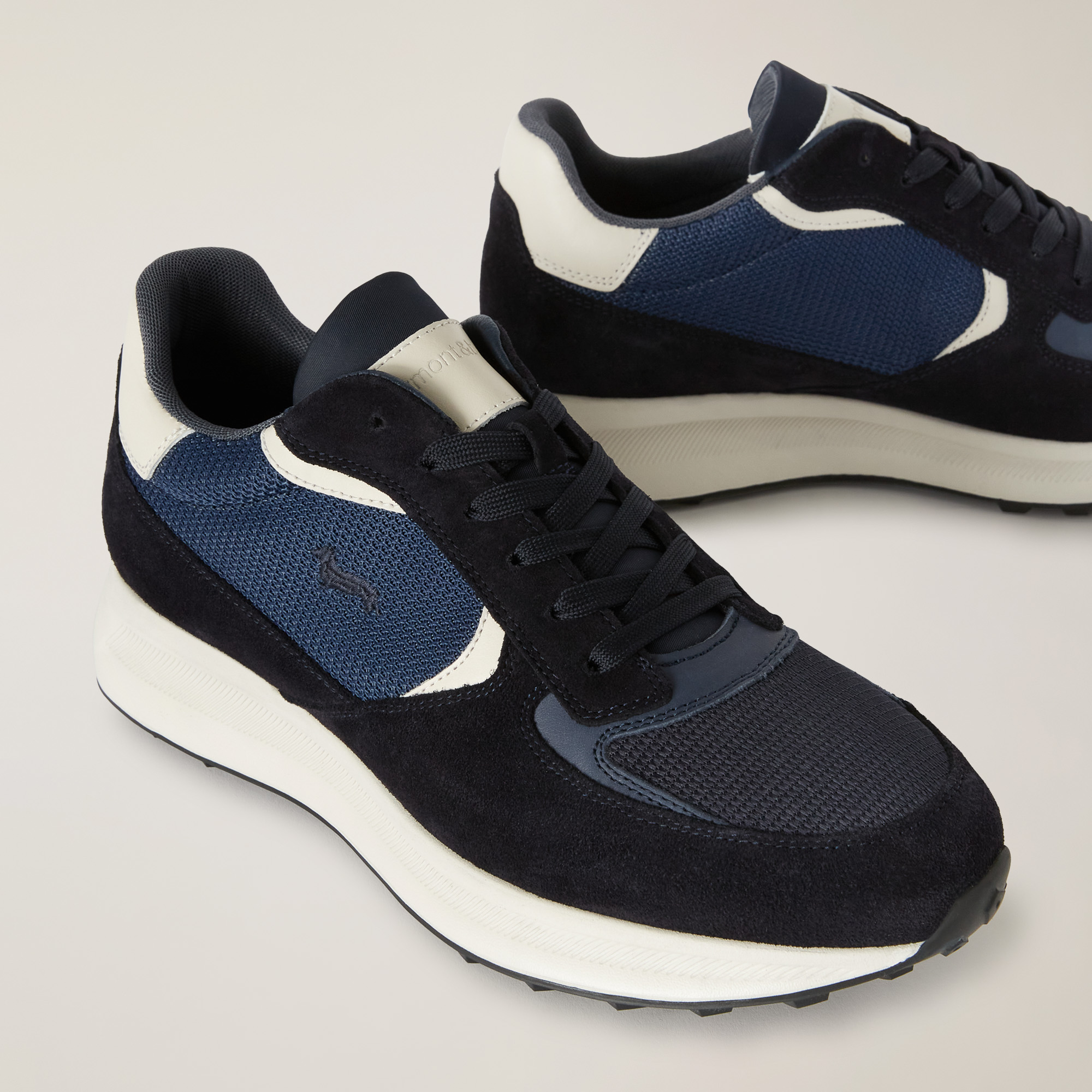 Scarpe Sneakers Uomo Casual In Vera Pelle Di Nappa Nero Basic Con Suola Comfort Pieghevole Made In Italy - Foto 10