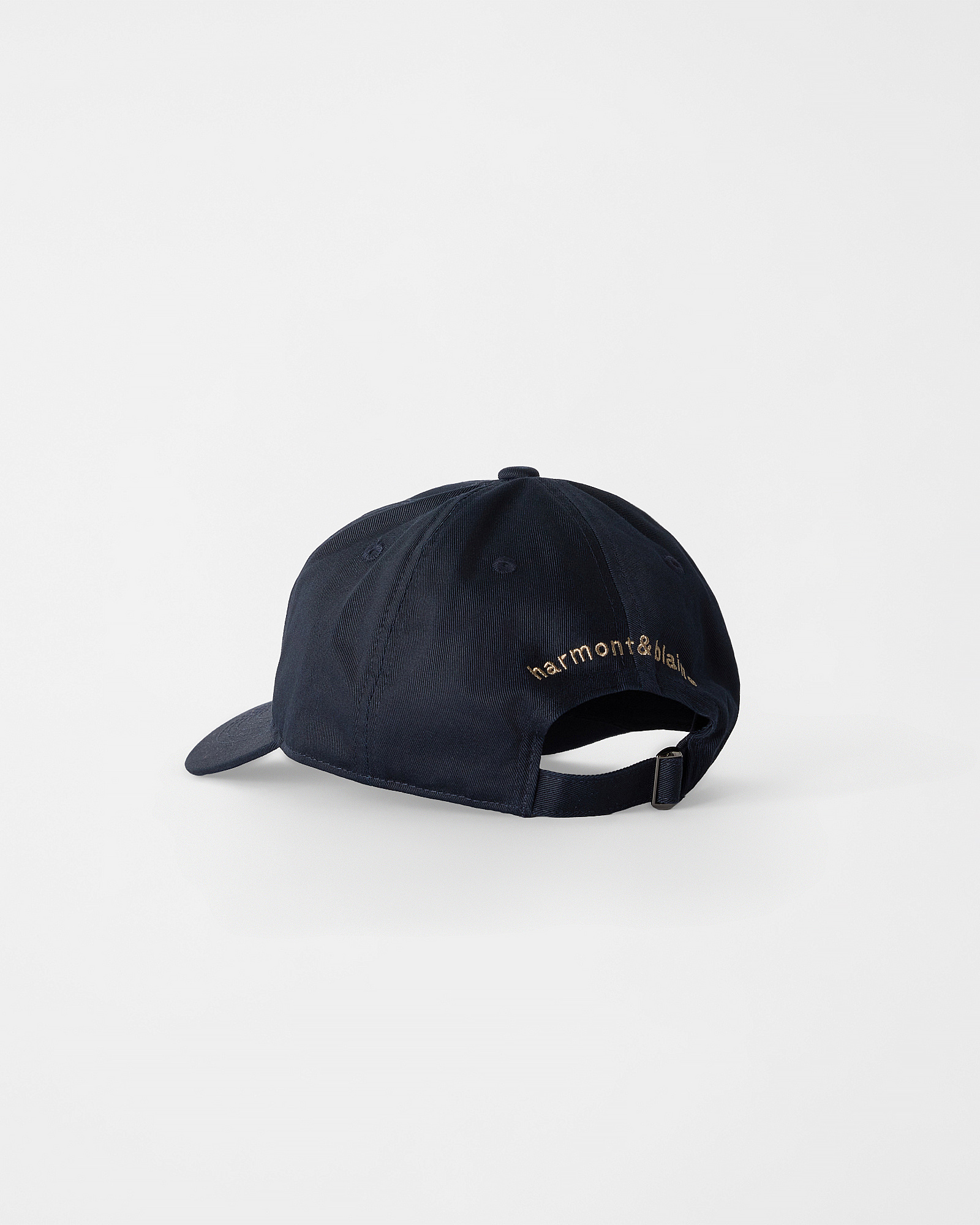 Cappello baseball da uomo in twill di cotone con bassotto ricamato, BLU NAVY, large