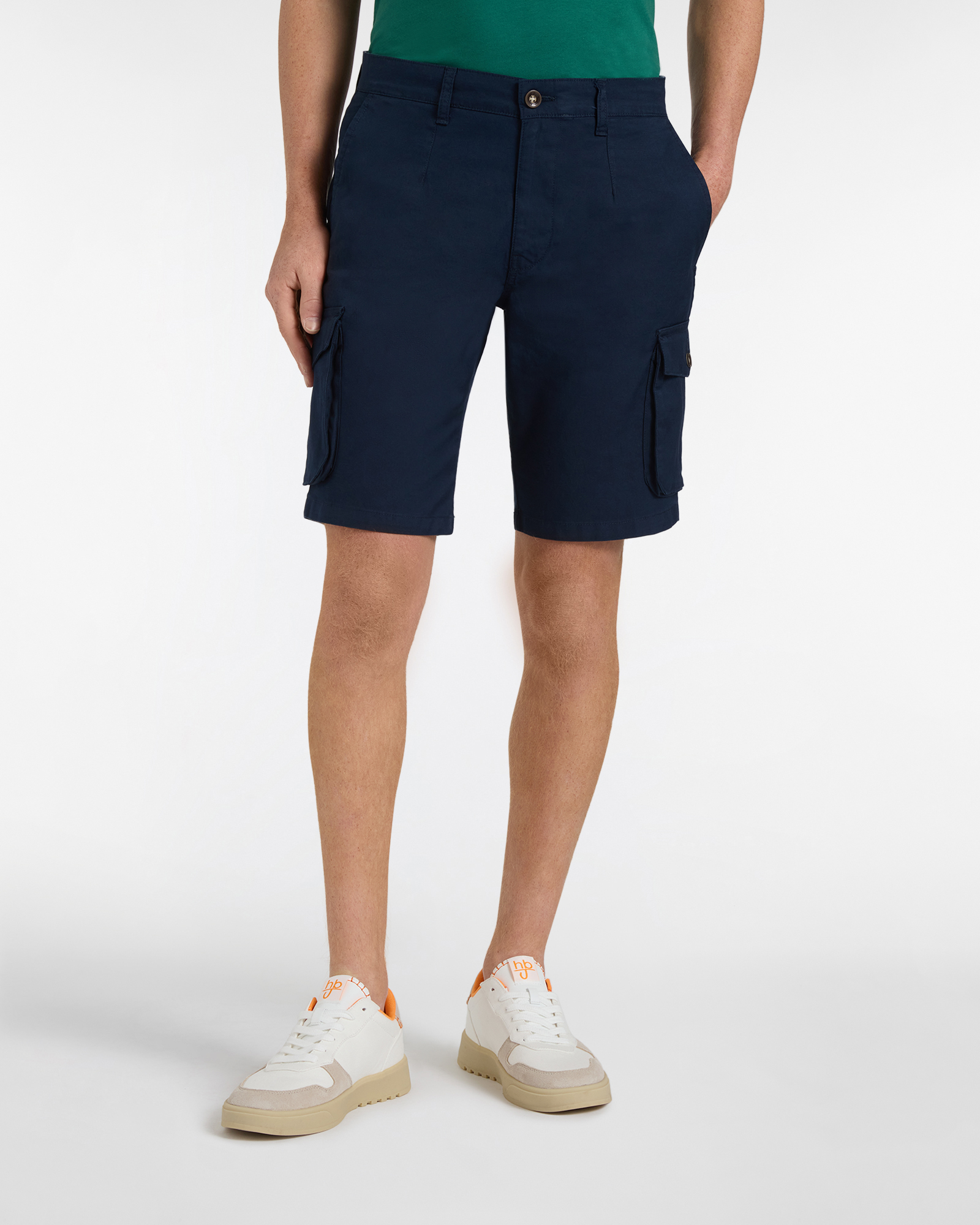 Bermuda Uomo Stile Cargo Regular Fit