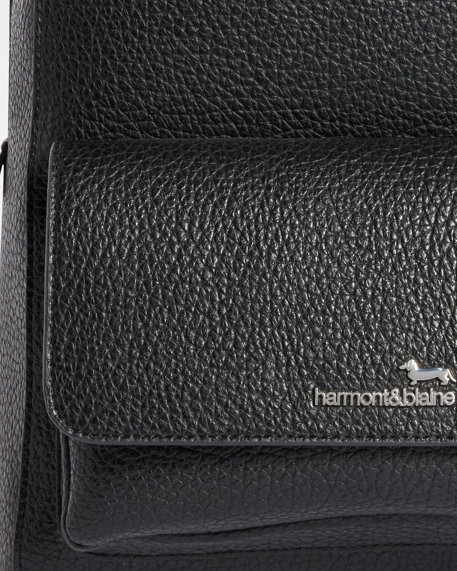 Gentleman Textured Backpack, Black, large image number 2
