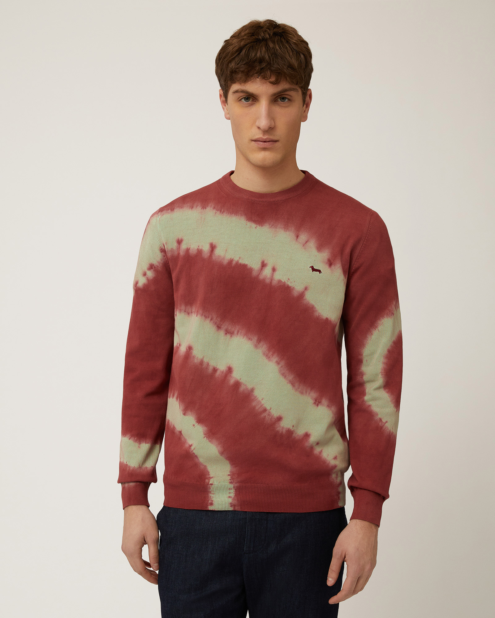 Gitans Tropical Tie-Dye Crew-Neck