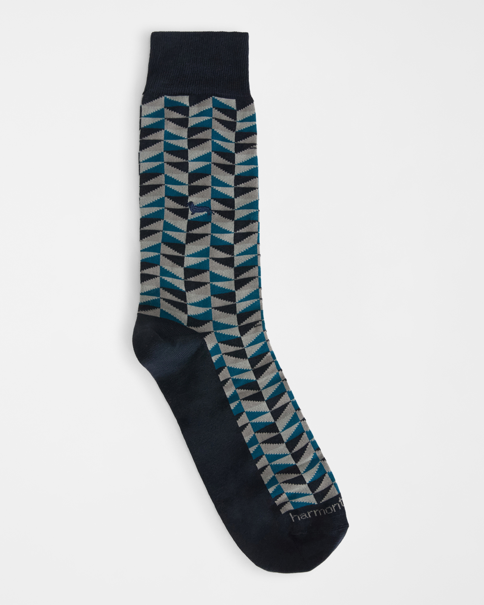 Men's short patterned socks