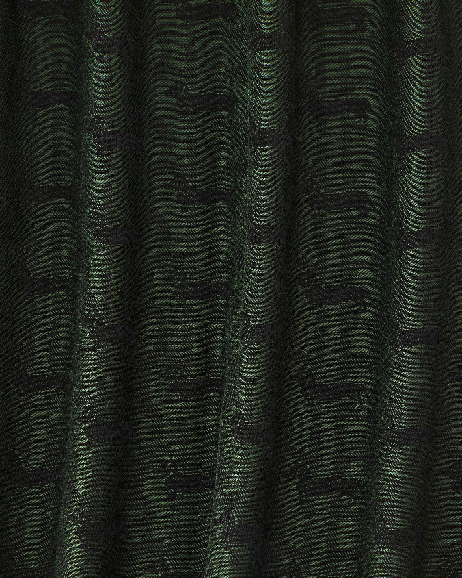 MONOGRAM Jacquard Scarf, PETROLEUM GREEN, large image number 1
