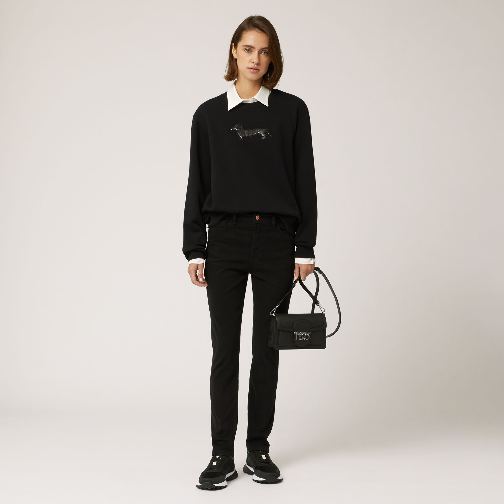 5-Pocket Slim Ready To Dye, Black, large image number 3