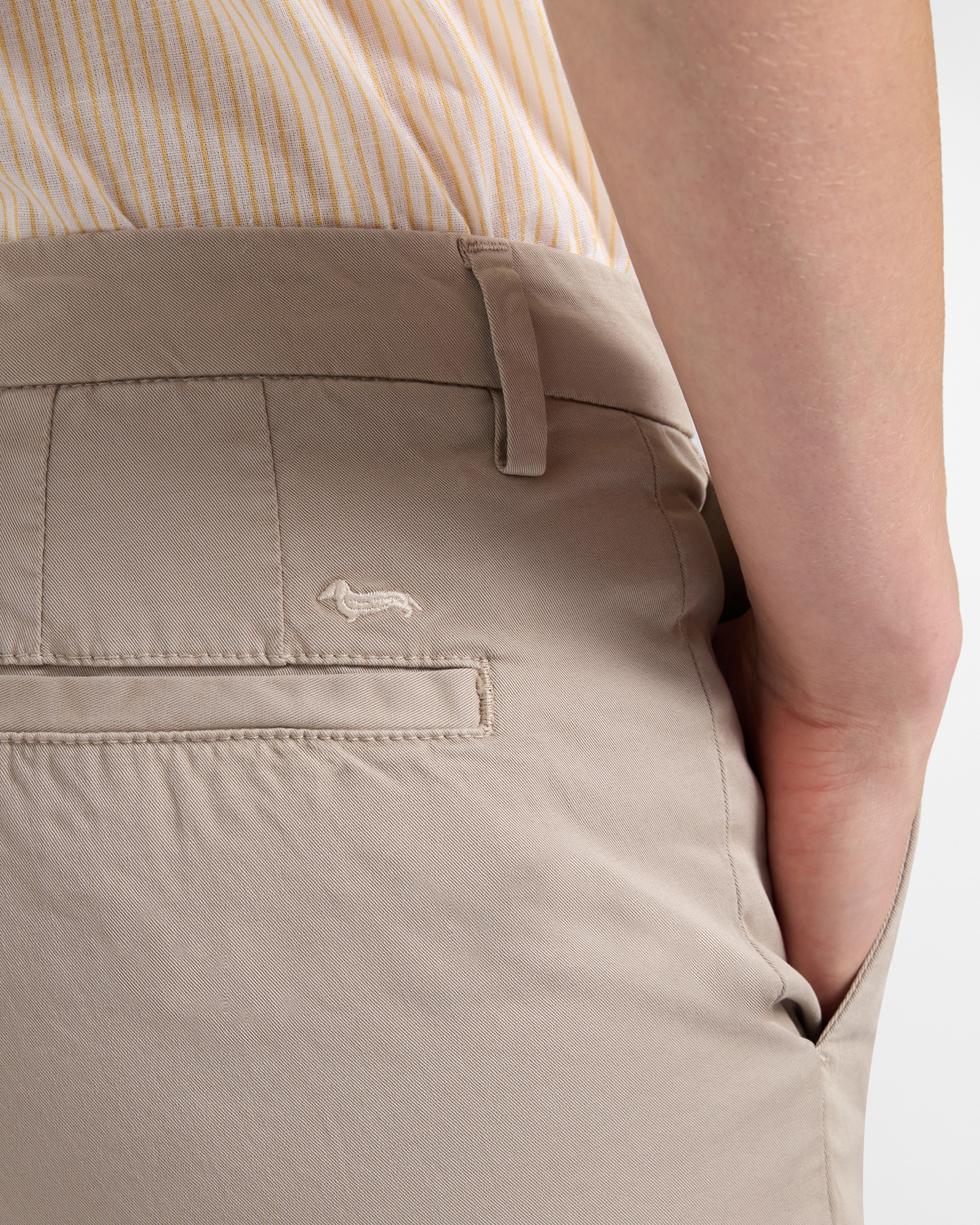 Women's slim-fit pants with slant pocket, Gray, large image number 2