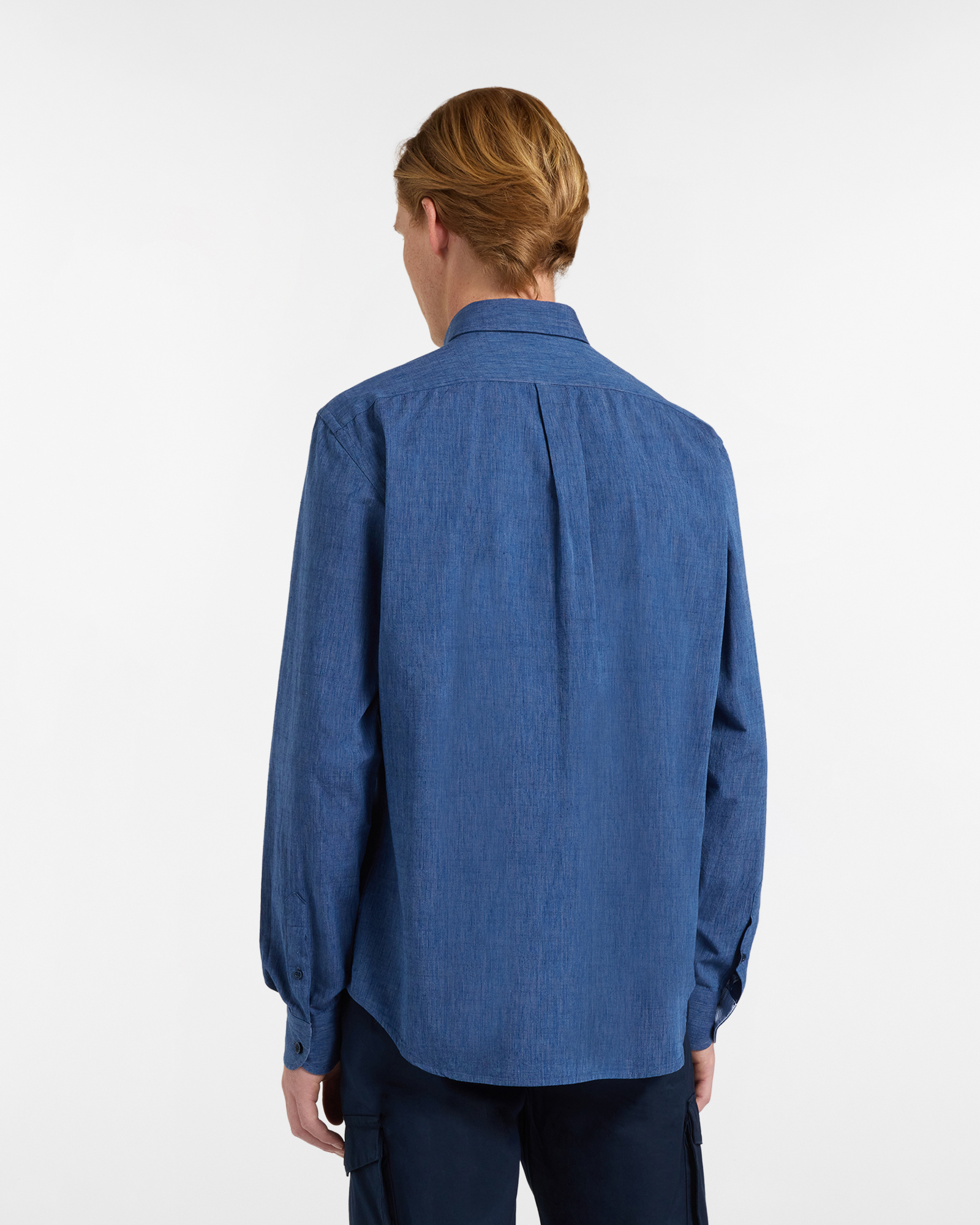 Camicia Uomo Cotone Strutturato Regular Fit