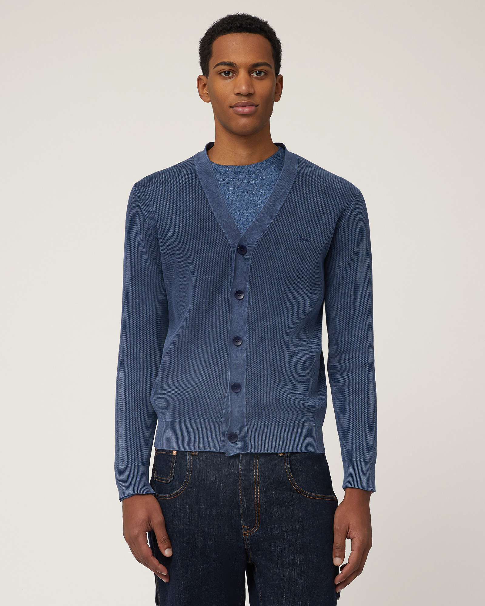 Cotton Cardigan with Buttons