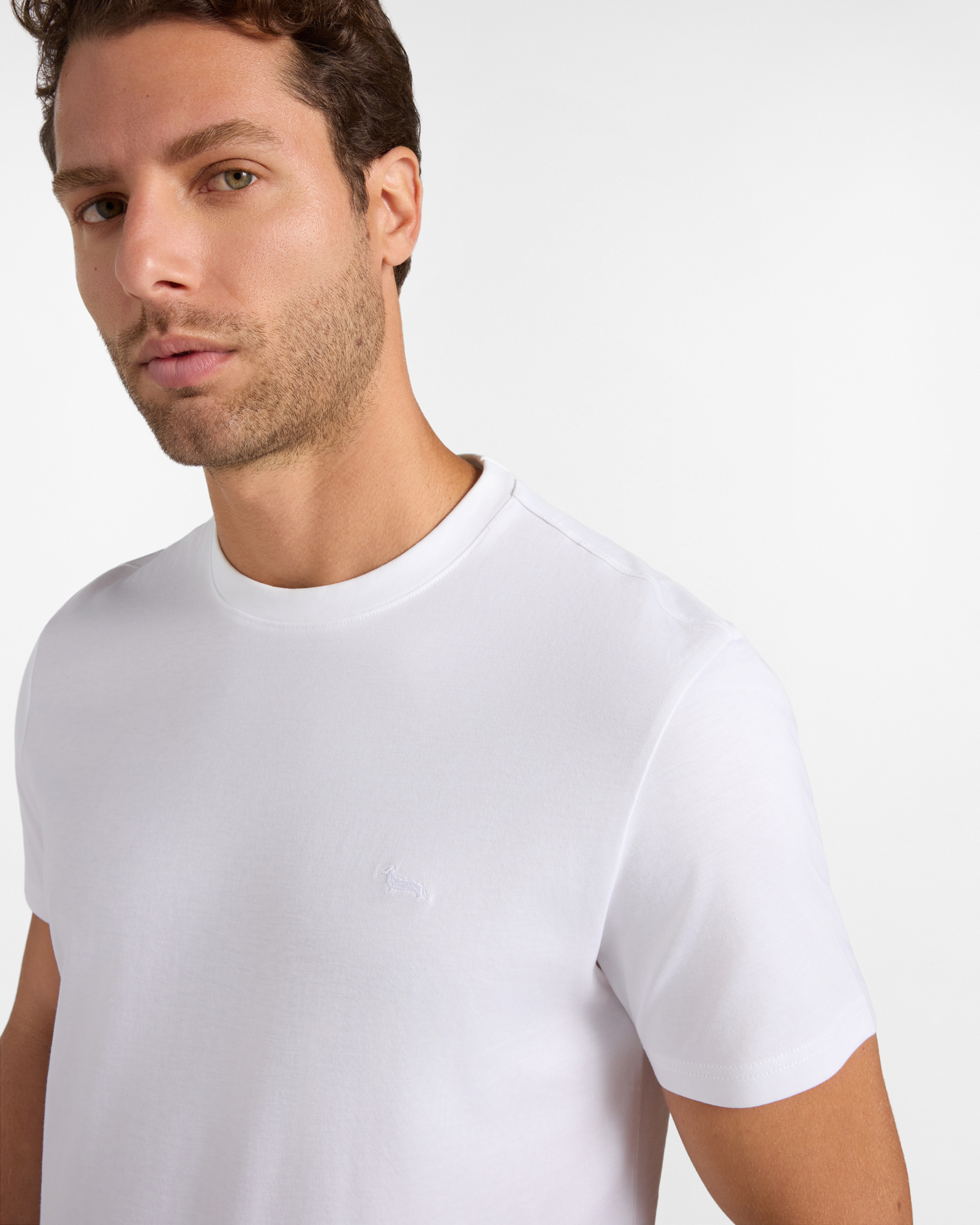 Camiseta de hombre Supima&reg; premium en 100 % puro algod&oacute;n corte regular, BLANCO, large image number 2