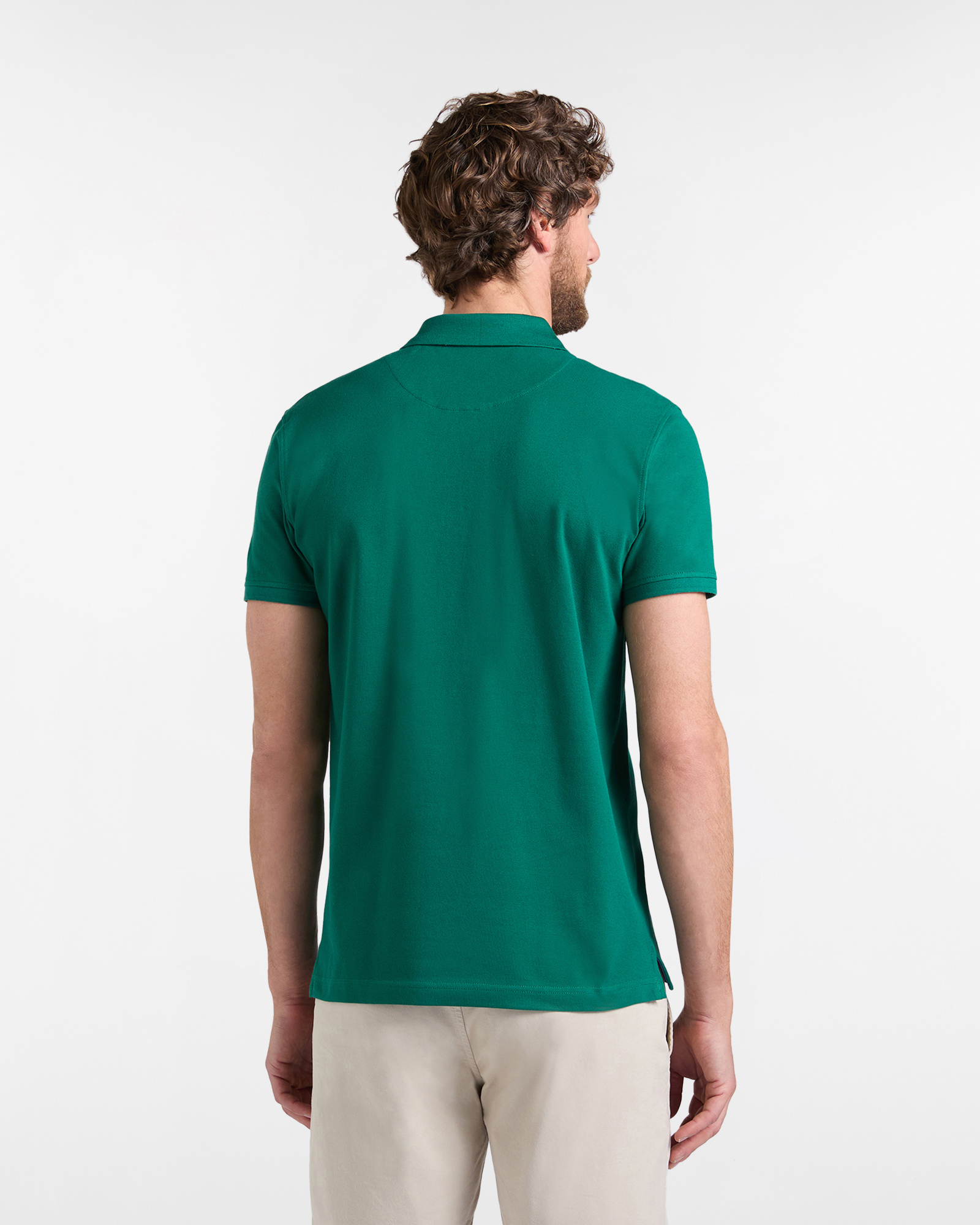 Polo uomo basic tinta unita