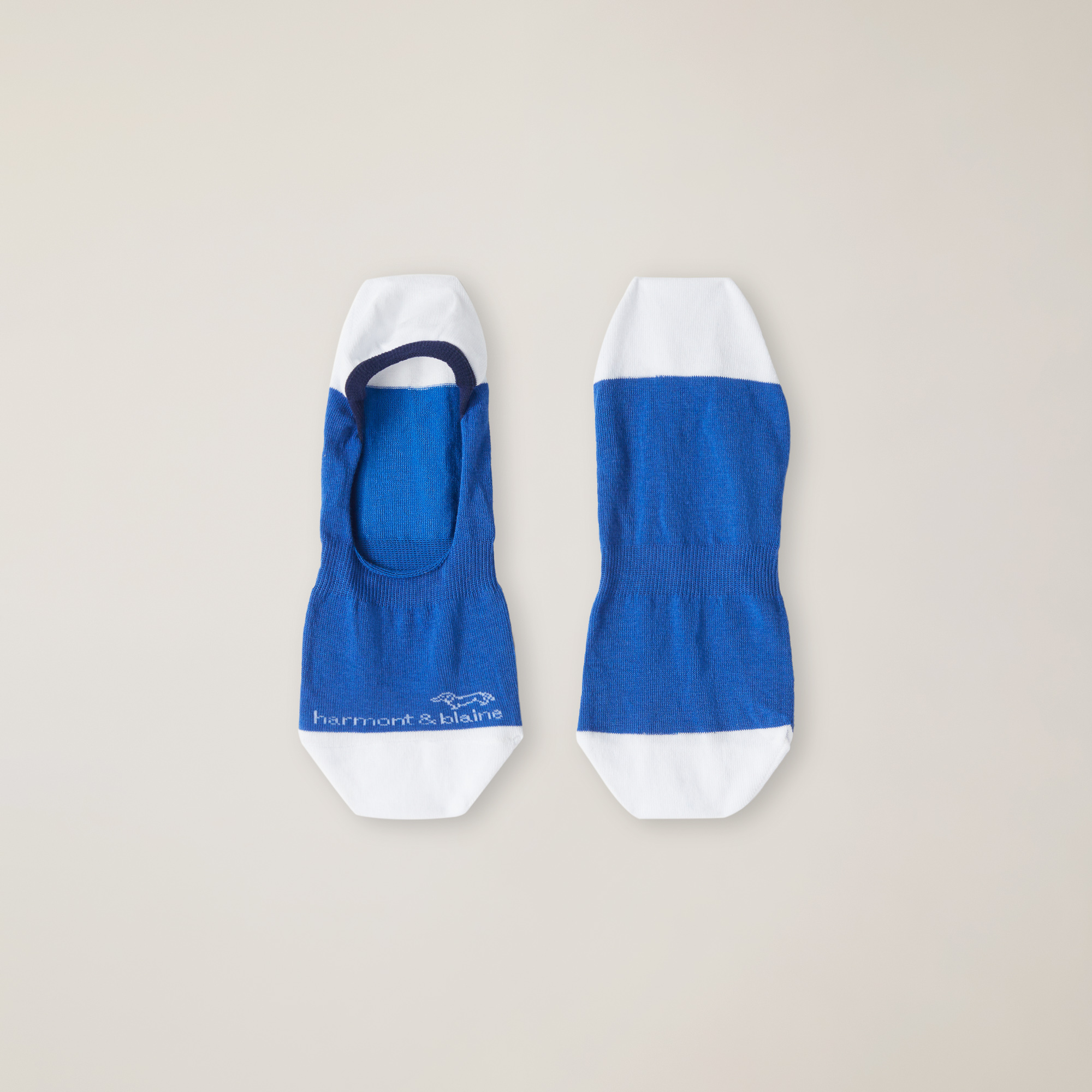 TwoTone Trainer Sock with Logo