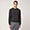 Pullover Girocollo Con Dettaglio A Contrasto Sui Polsi, Grigio, swatch