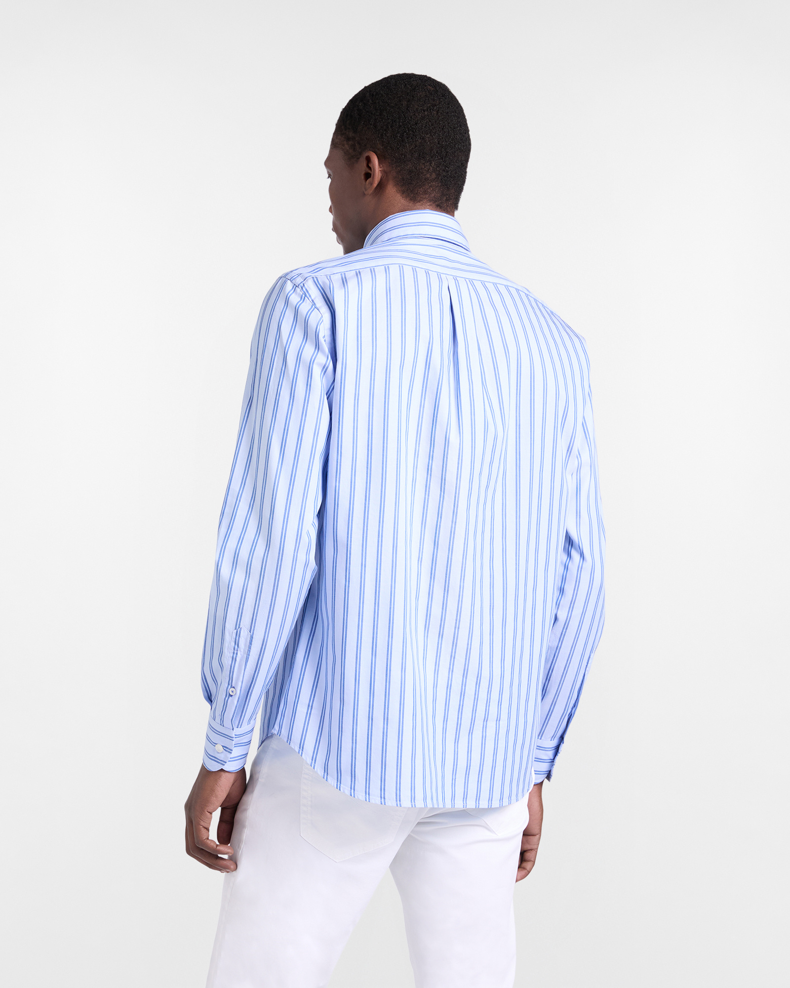 Regular-fit striped shirt, Celeste, large image number 2